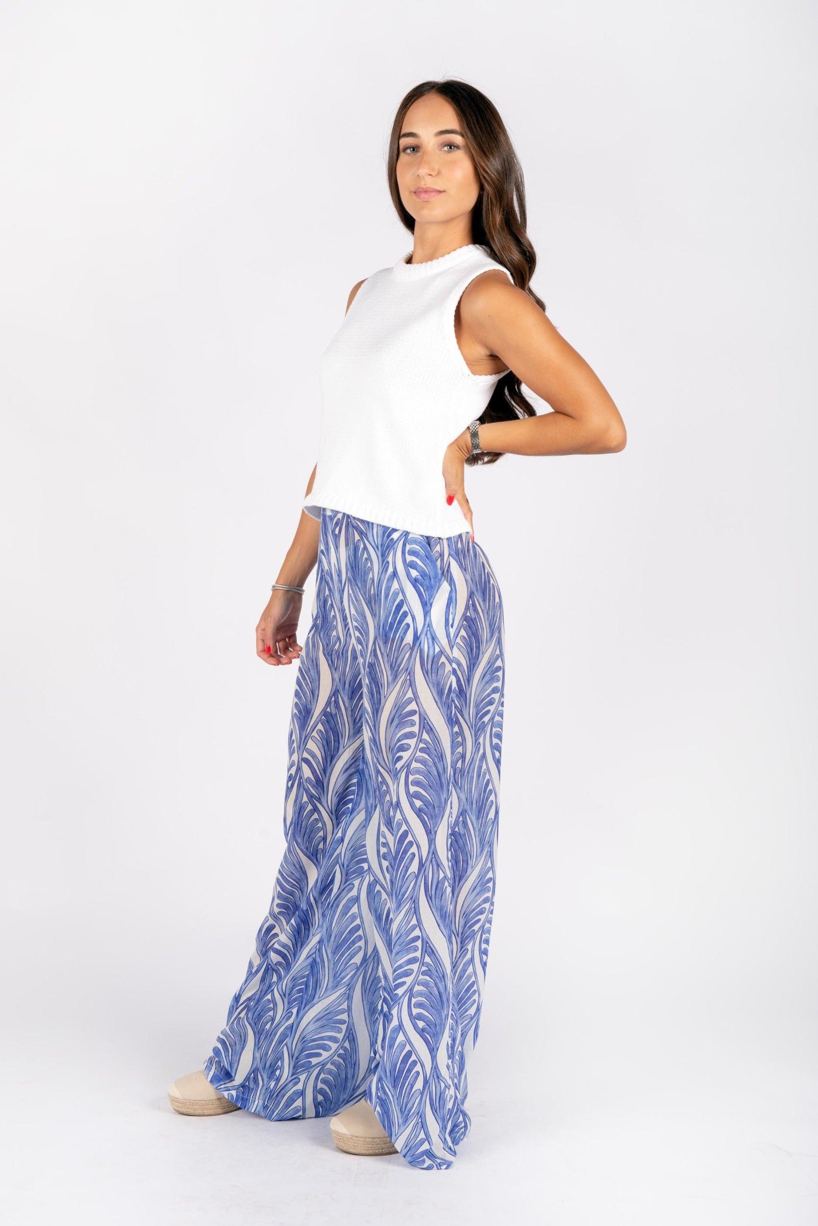 Mykonos Palms Pants Product Image