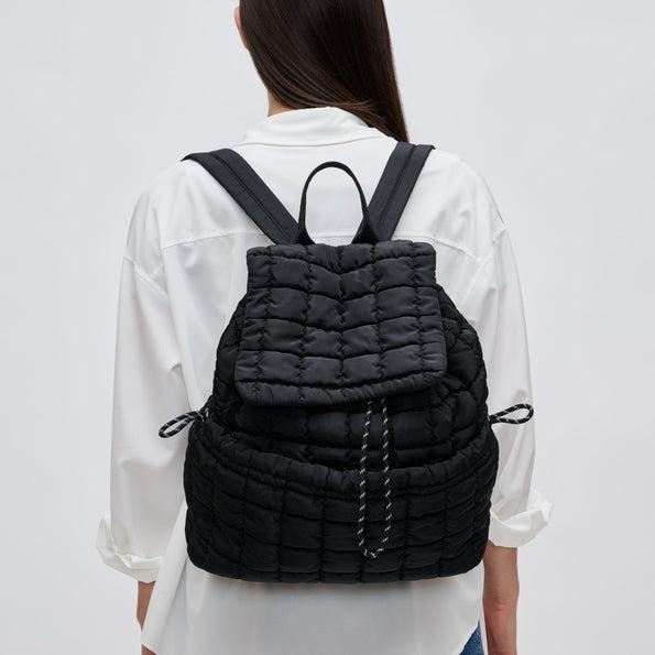 Quilted Puffer Nylon Backpack Product Image