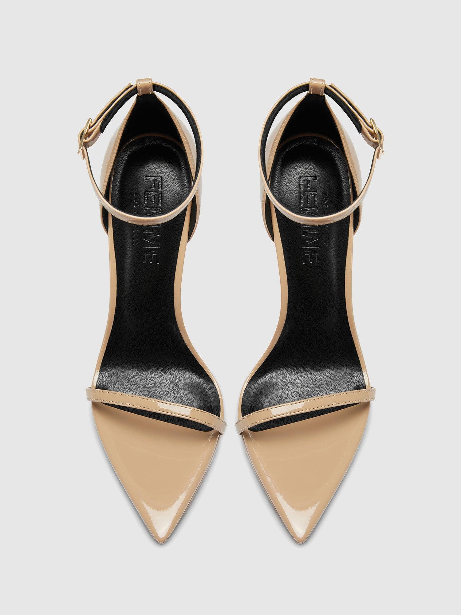 Opera Sandal - Patent Nude Product Image