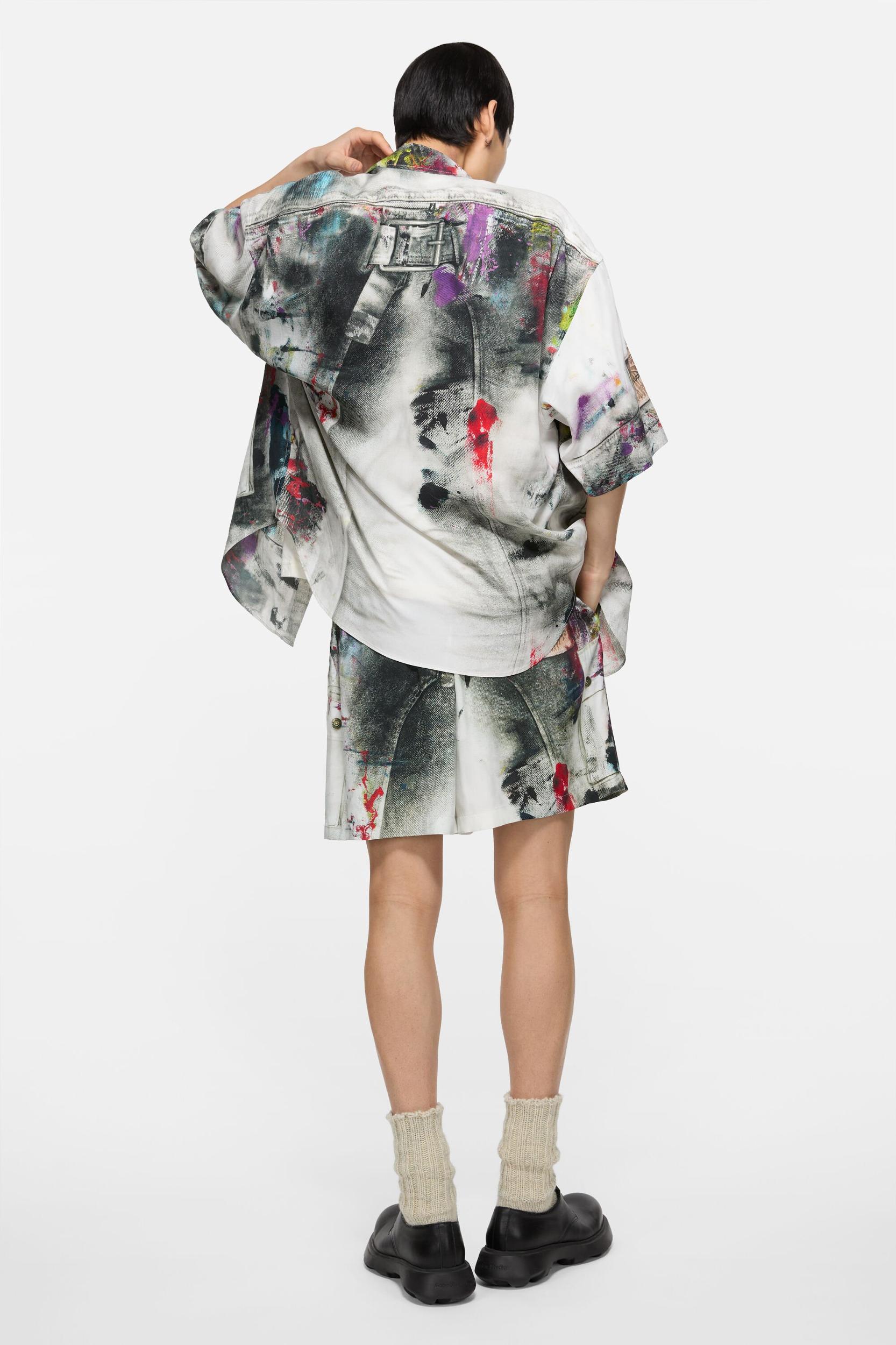 Button-up shirt printed Product Image