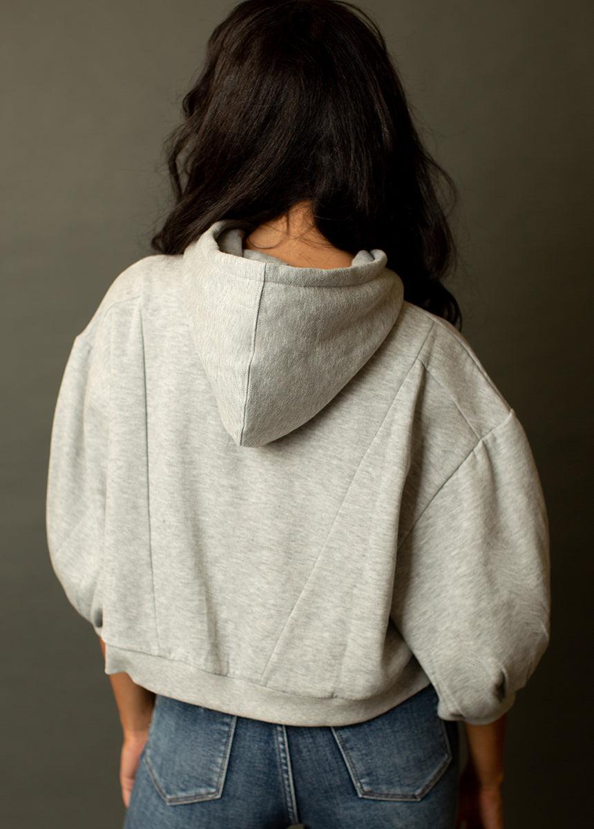 Matyson Hoodie in Heather Gray Female Product Image
