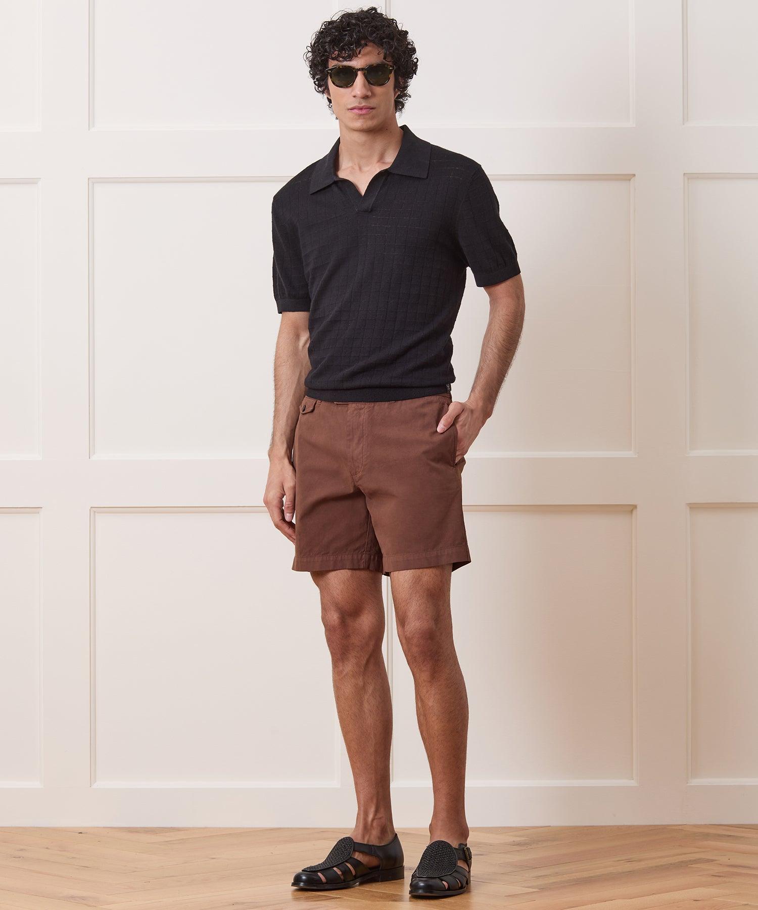 Linen Montauk Sweater Polo Product Image