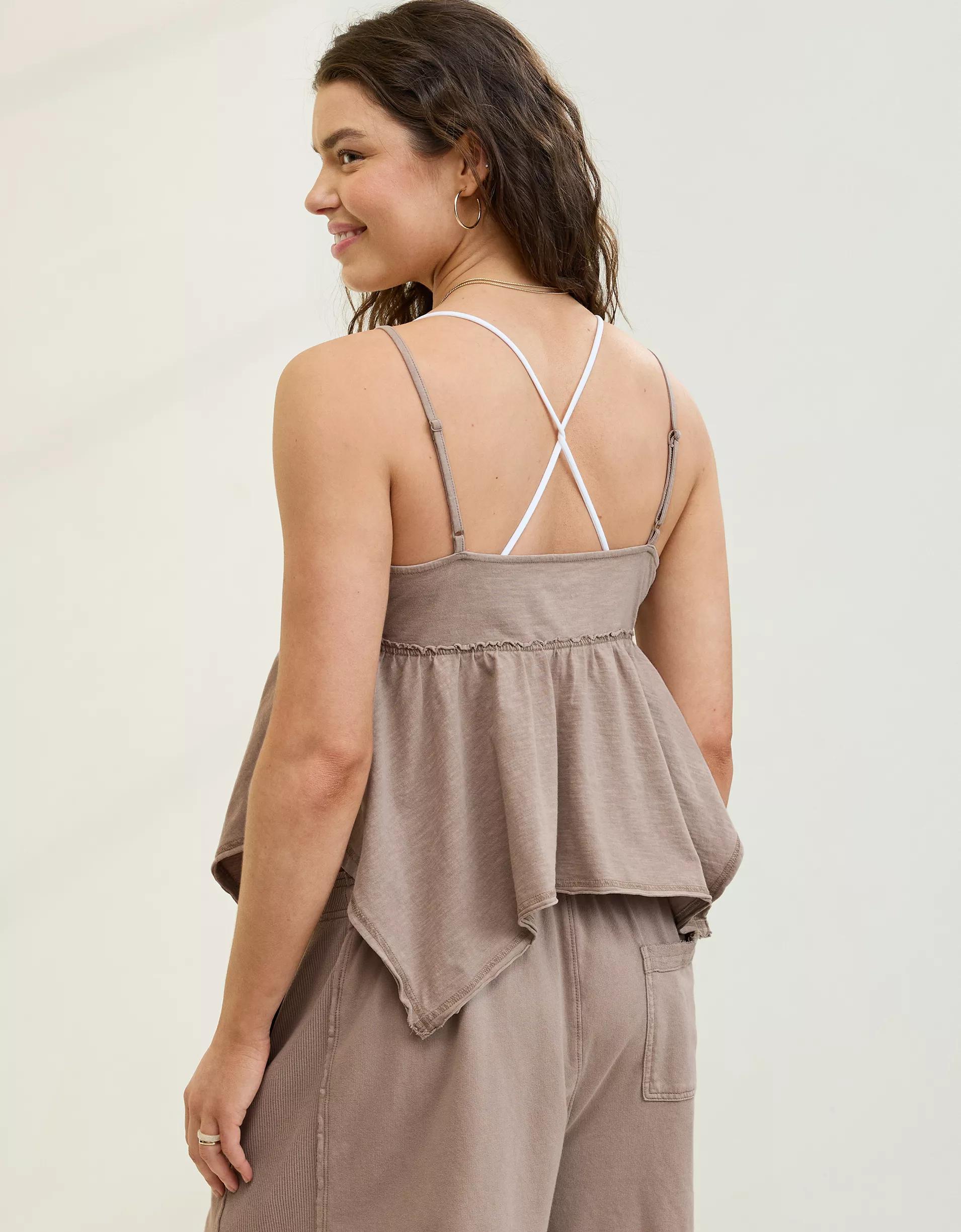 Aerie Beautiful Nights Babydoll Tank Top Product Image