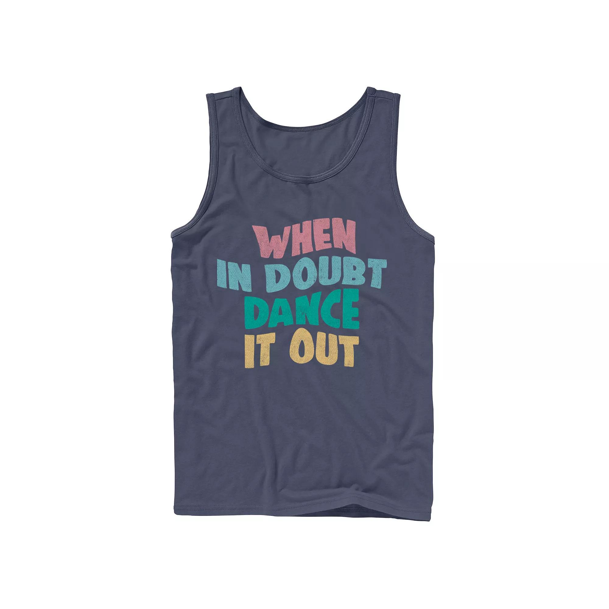 Men's Jurassic World Neon Logo Tank Top,  Product Image