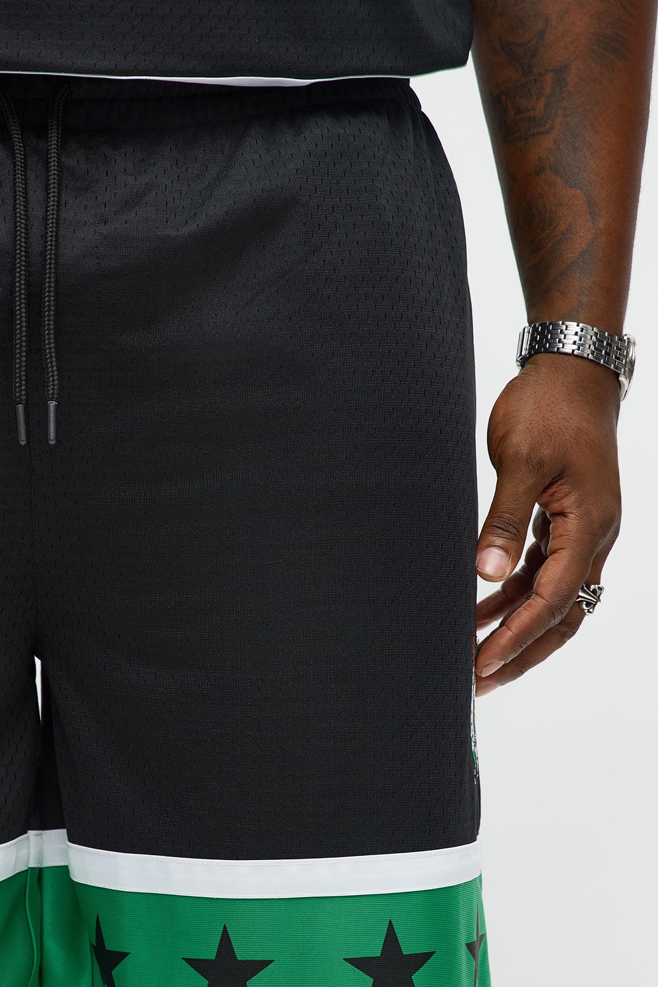 Celtics Believe The Hype Relaxed Shorts - Black Male Product Image