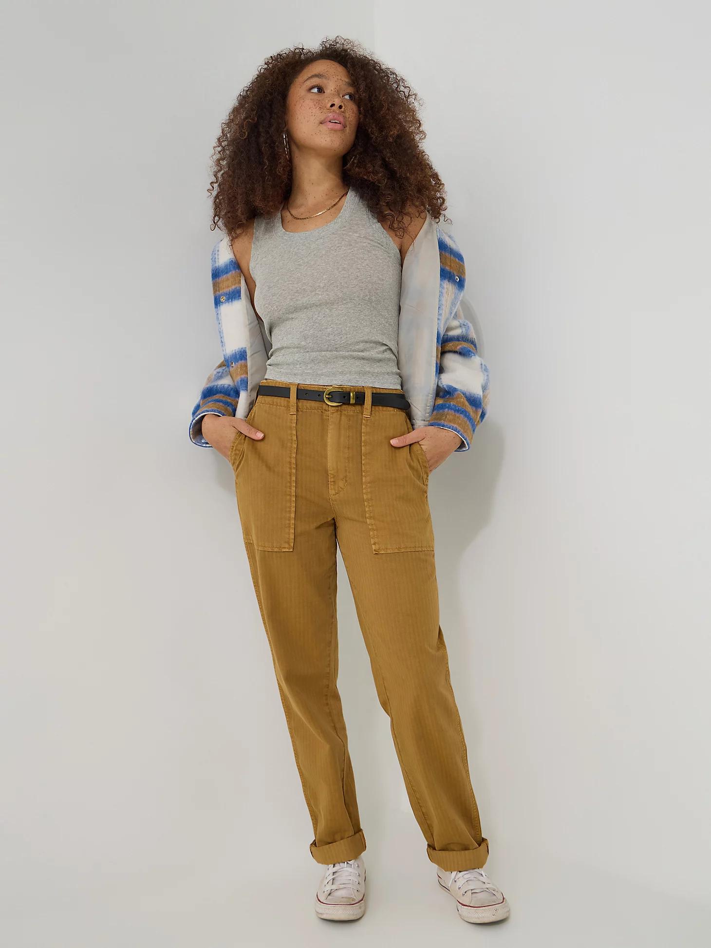 Women's High Rise Slouch Utility Pant | Women's Pants | Lee® Product Image