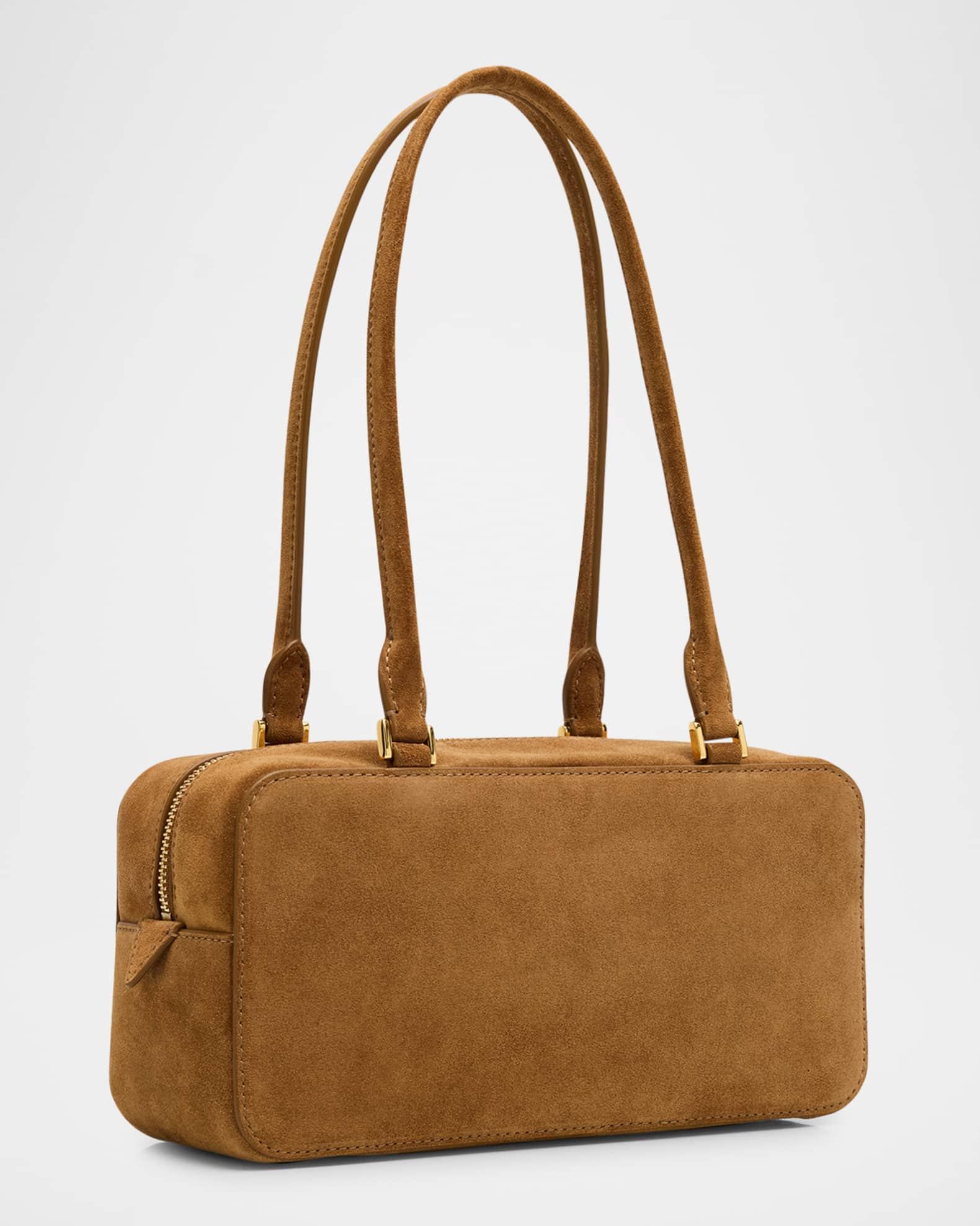 Boxy Suede Shoulder Bag Product Image
