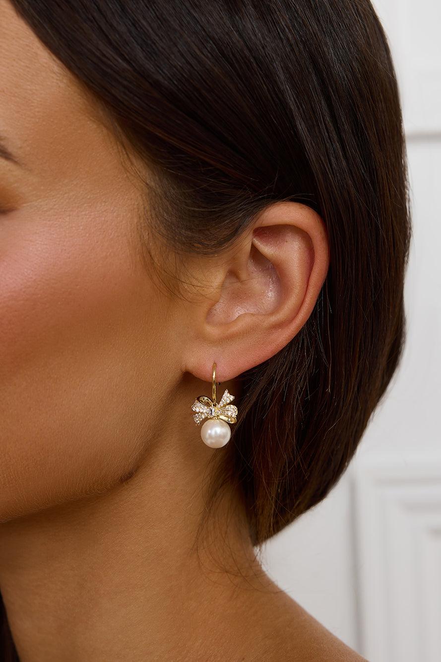 Elise Earrings Gold Product Image