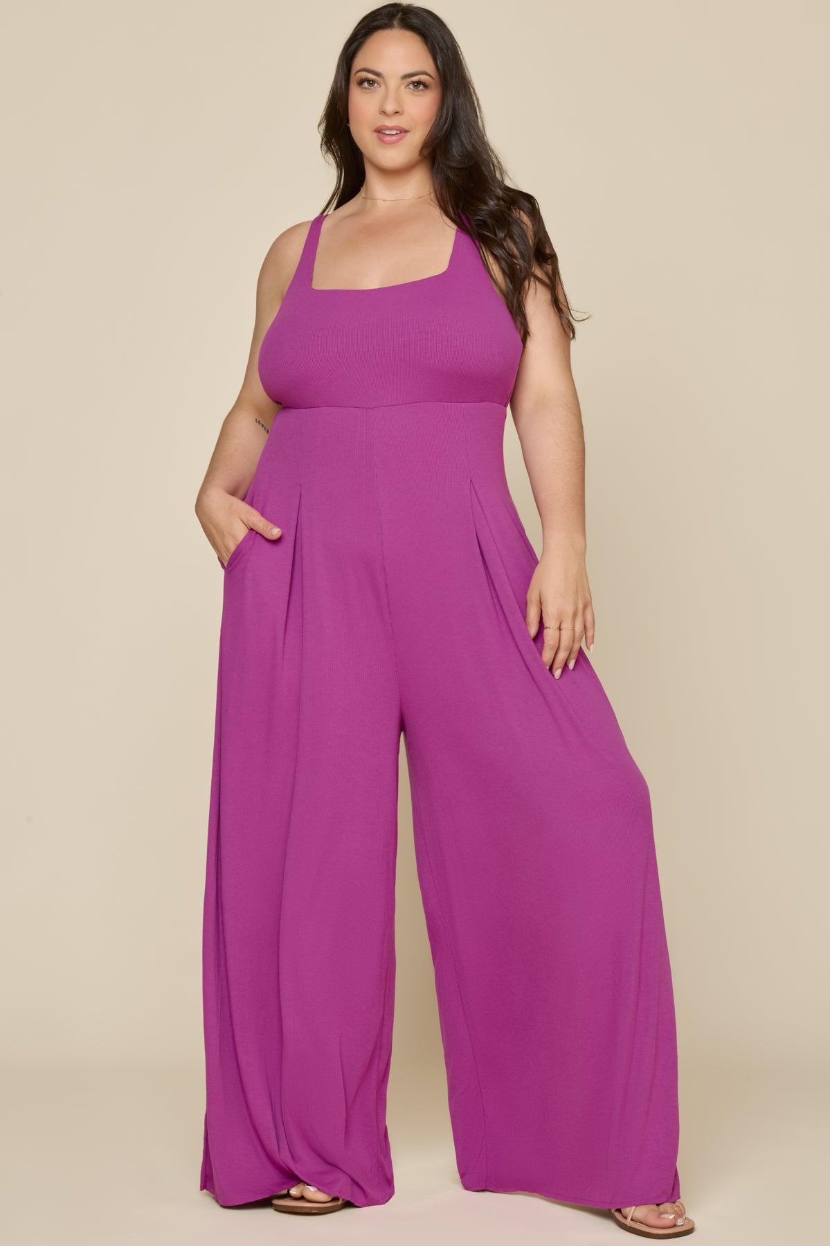 Go with the Flow Jumpsuit - Stormy Weather Product Image