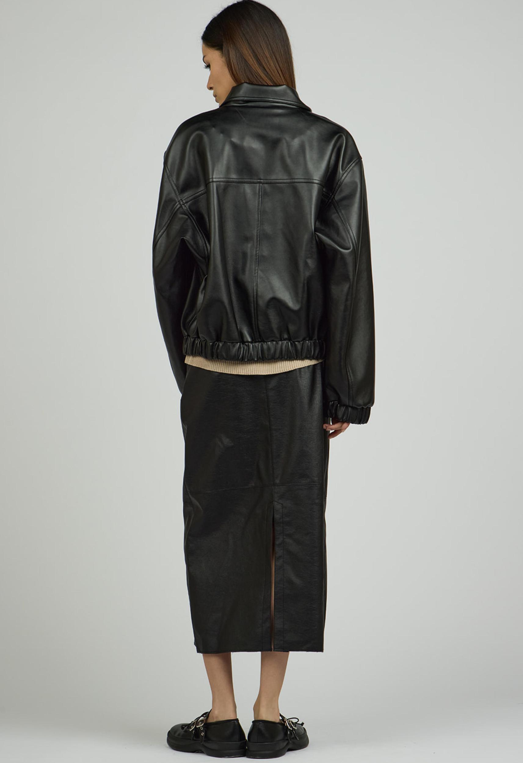 Soriana Vegan Leather Jacket Product Image