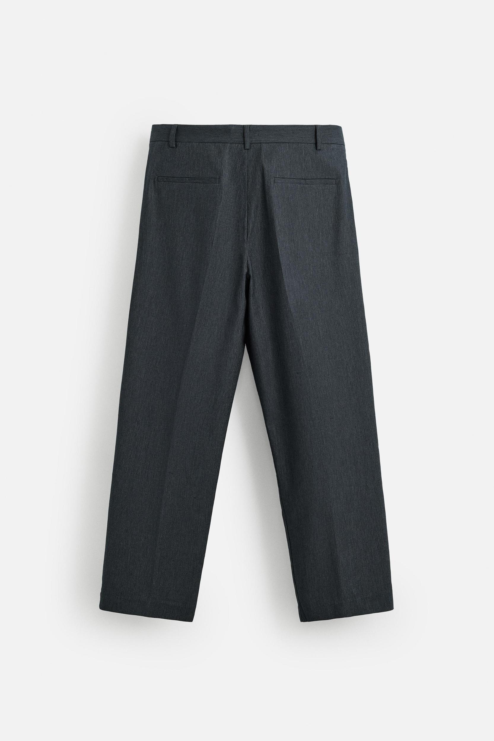 PLEATED REGULAR FIT PANTS Product Image