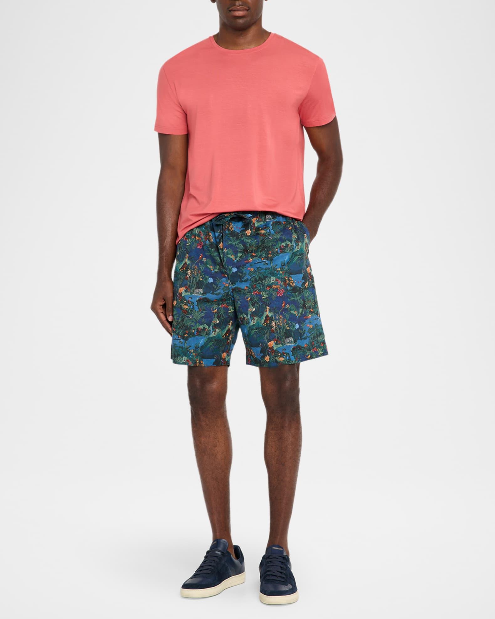 Men's Basel Micro Modal Stretch Crewneck T-Shirt Product Image