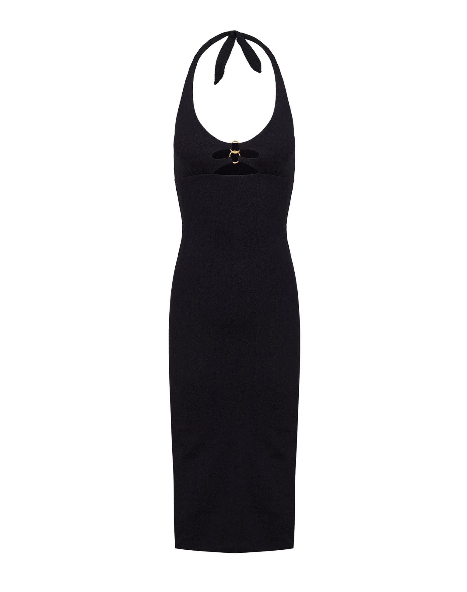Firenze Alanna Midi Dress - Black Product Image