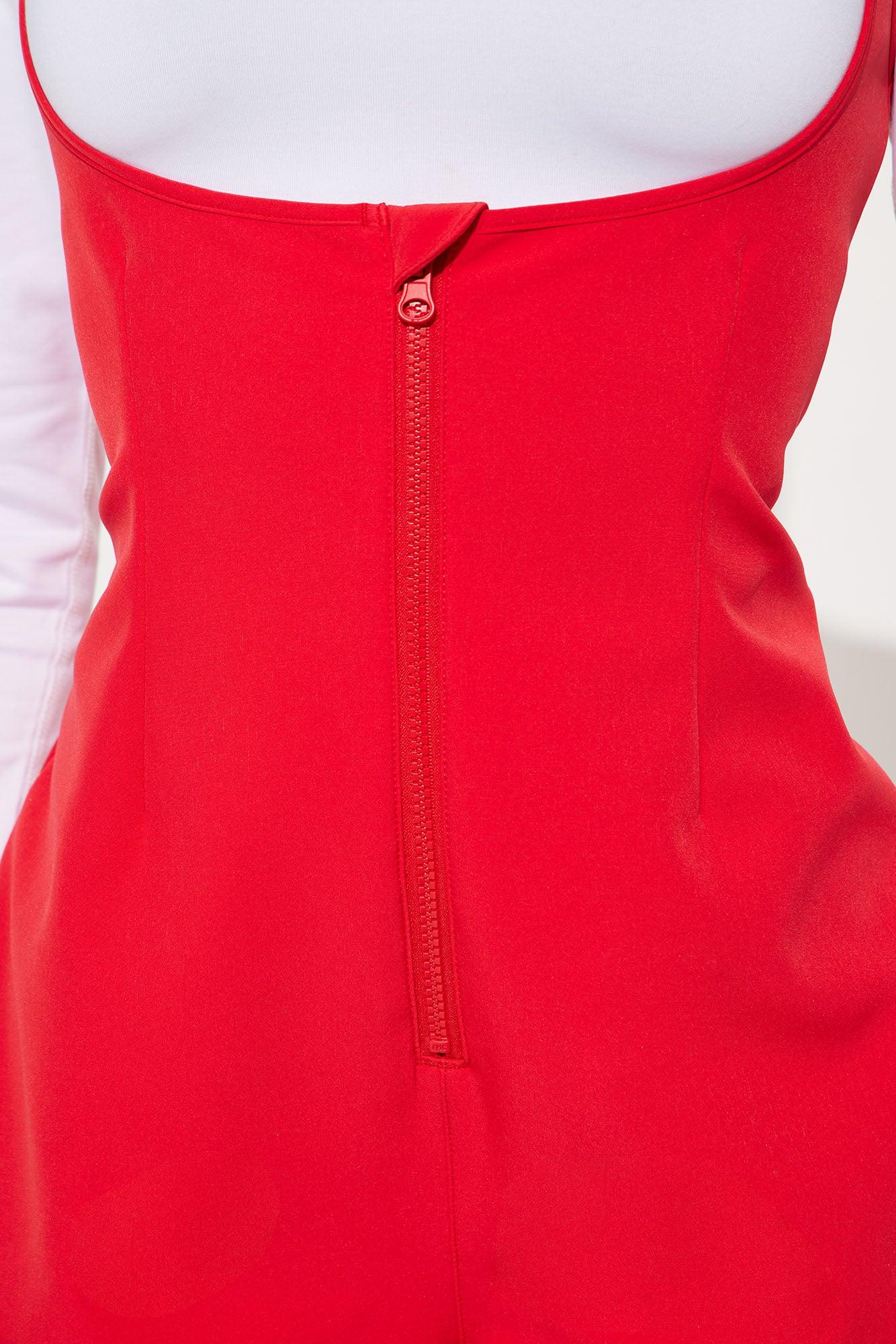 Out Cold Ski Jumpsuit - Red Product Image
