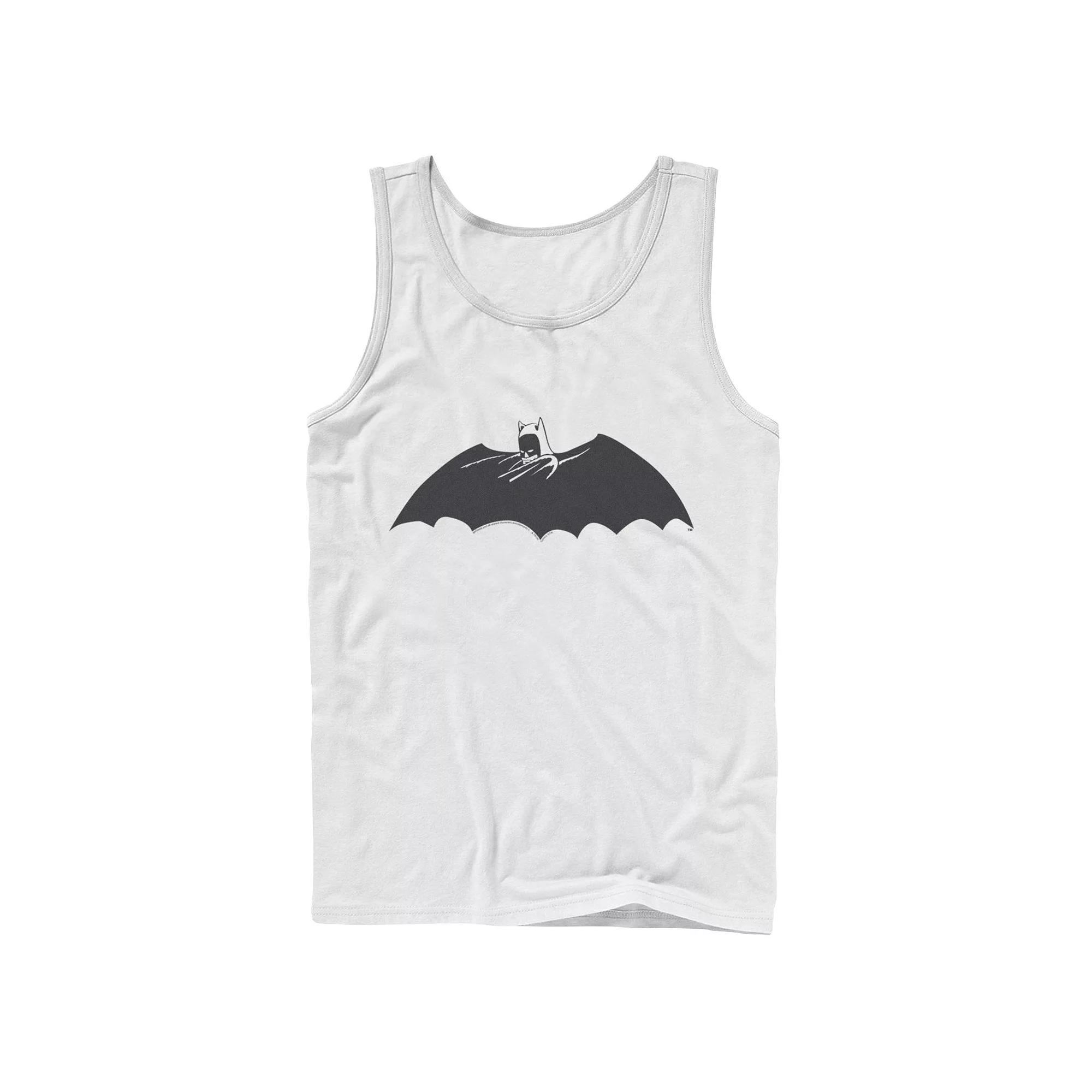 Men's DC Comics Batman Side Portrait Logo Tank Top,  Product Image