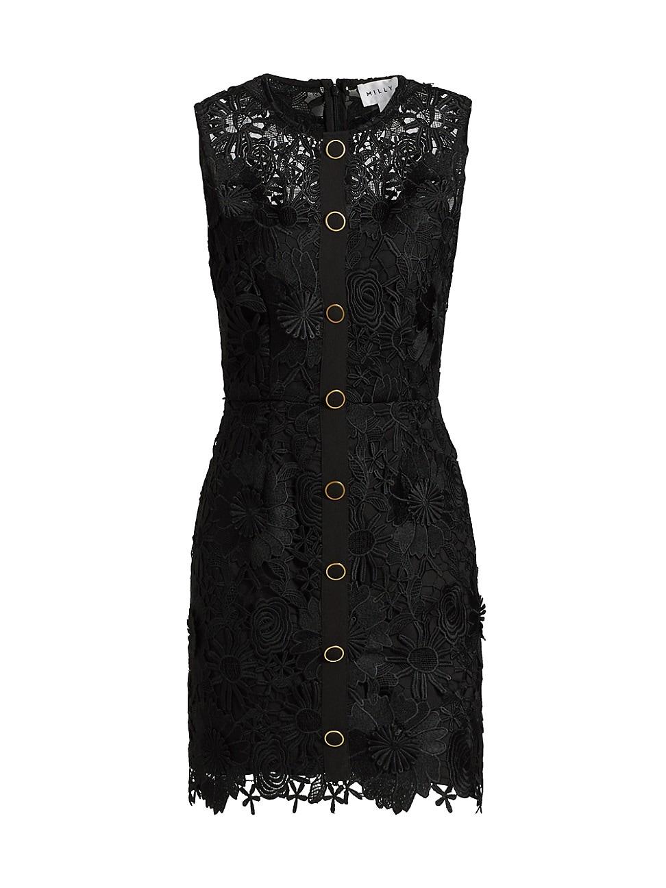 Womens Judy Lace Sleeveless Minidress Product Image