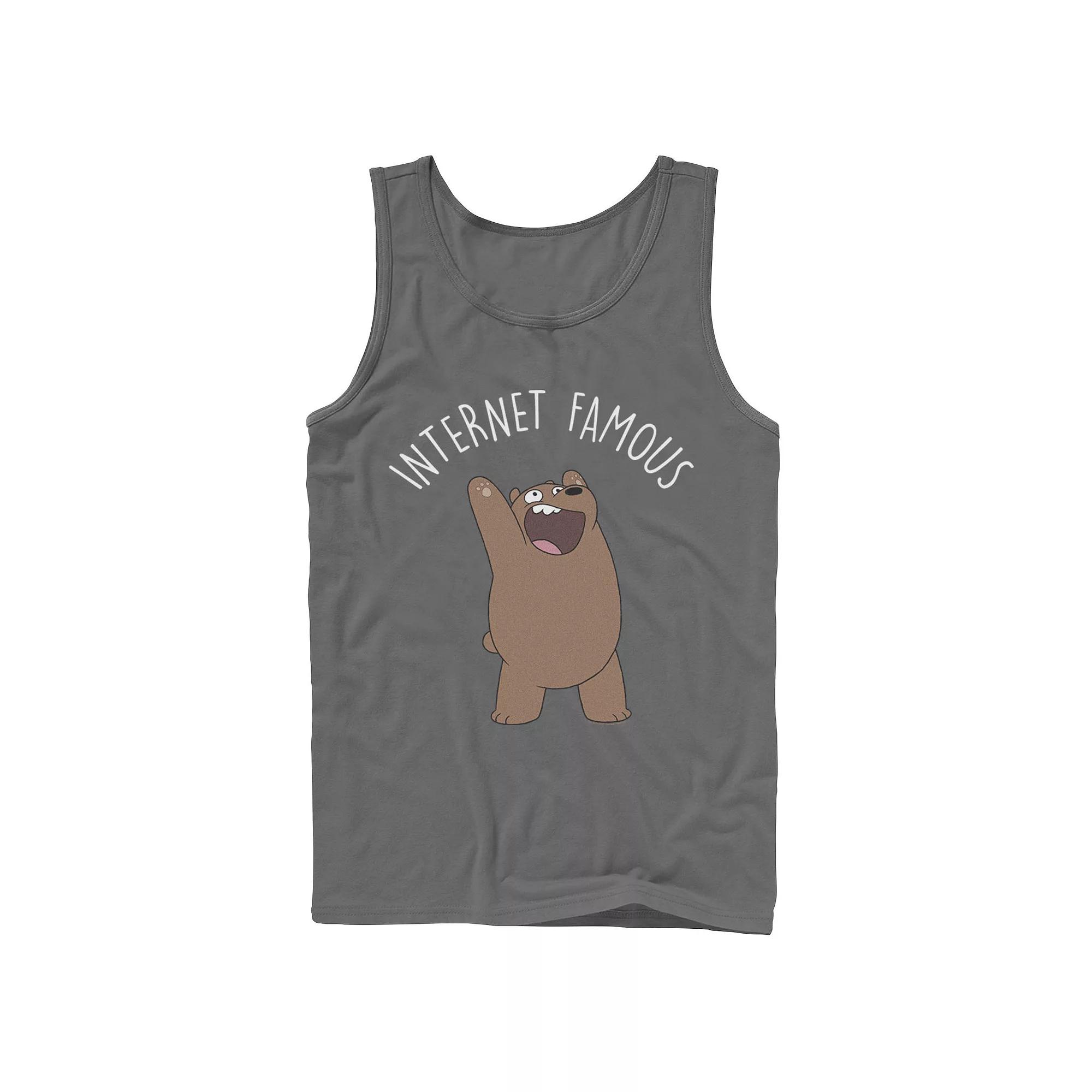 Men's Jurassic Park Neon Gradient Scene Tank Top,  Product Image