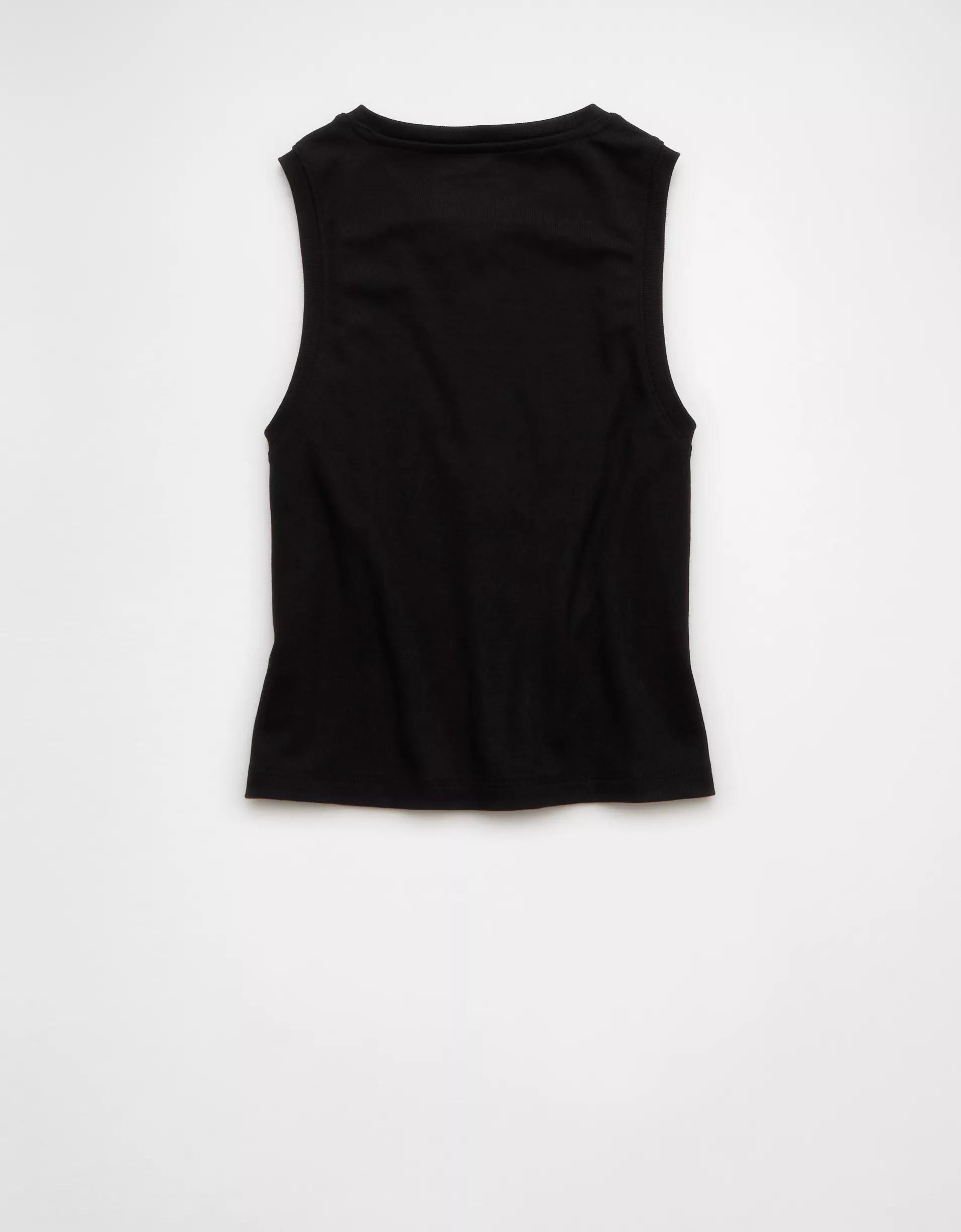 AE Button-Up Tank Top Product Image