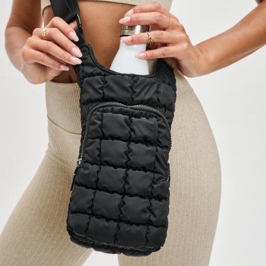 Quilted Puffer Water Bottle Crossbody Product Image