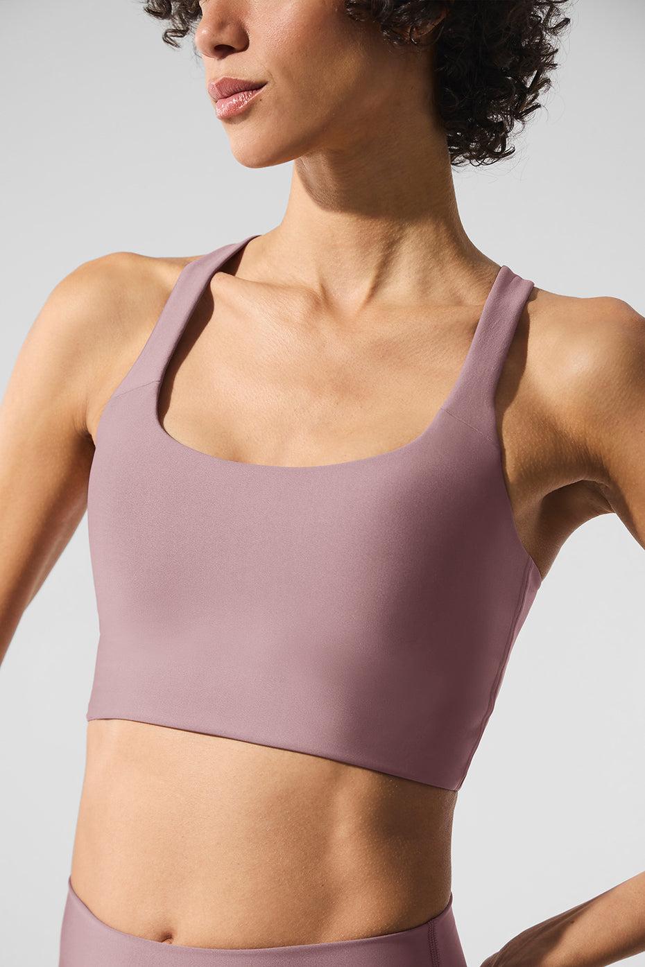 Airlift Sleek Bra Tank - Smoky Quartz Female Product Image