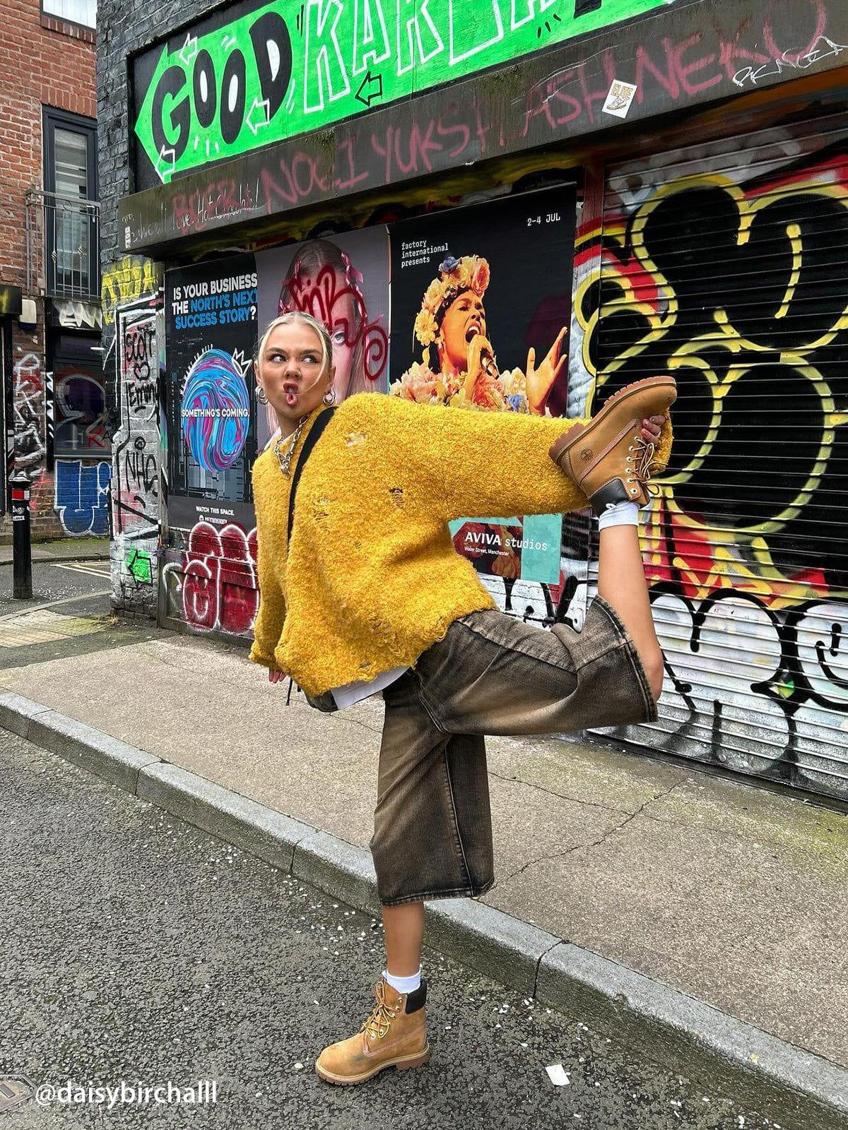 Aelfric Eden Vintage Washed Longline Jorts Product Image