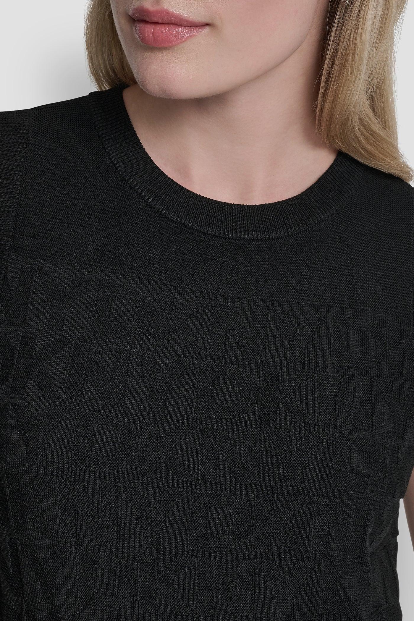 SWEATER TANK WITH ALL OVER LOGO Product Image