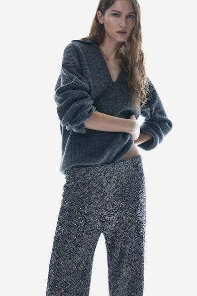 Sequined Pants Product Image