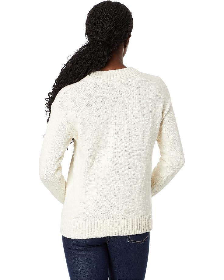 Organic Cotton Slub Crew Neck Sweatshirt Sweater Product Image