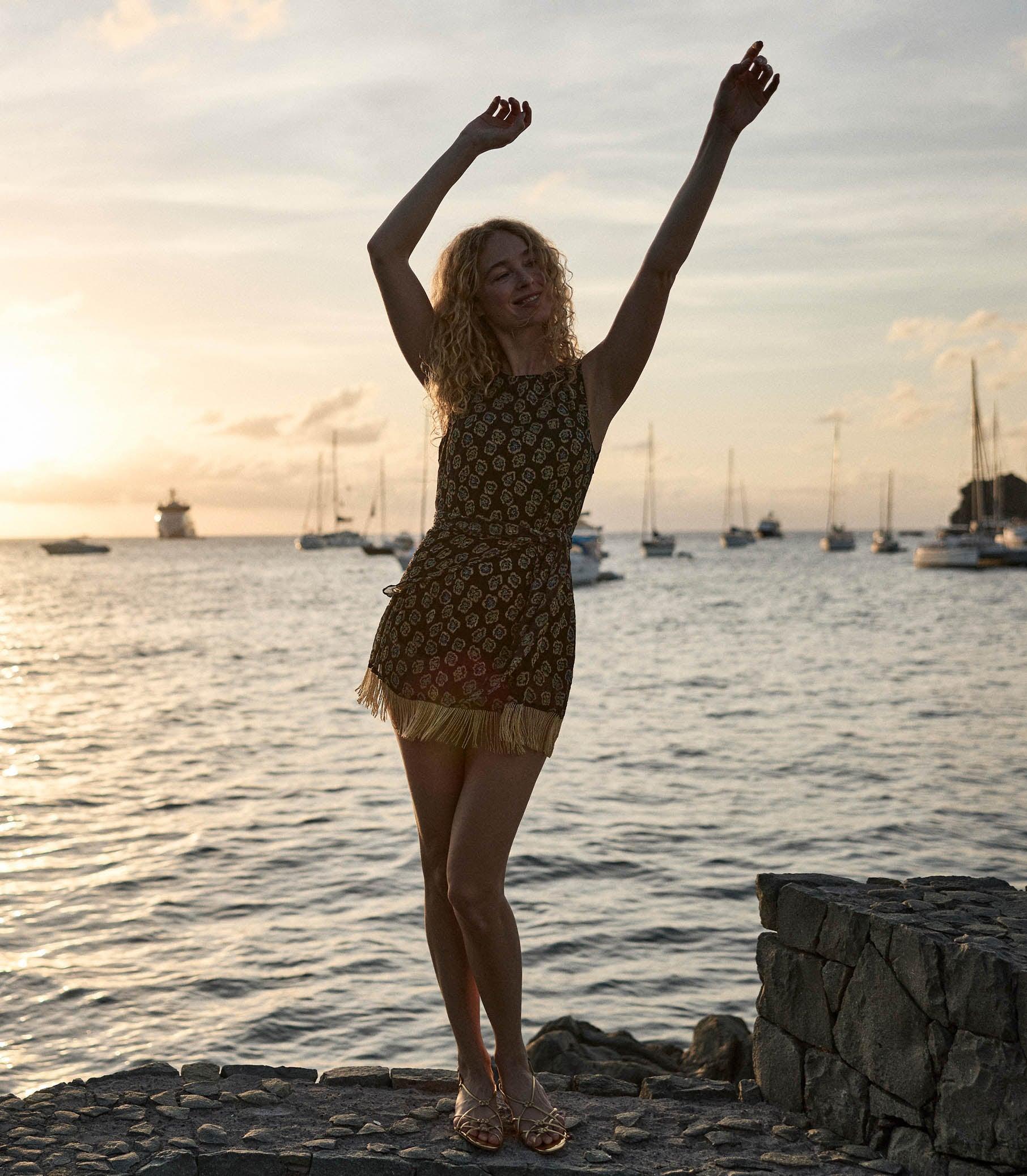 LIZA DRESS -- JONI FLORAL Product Image