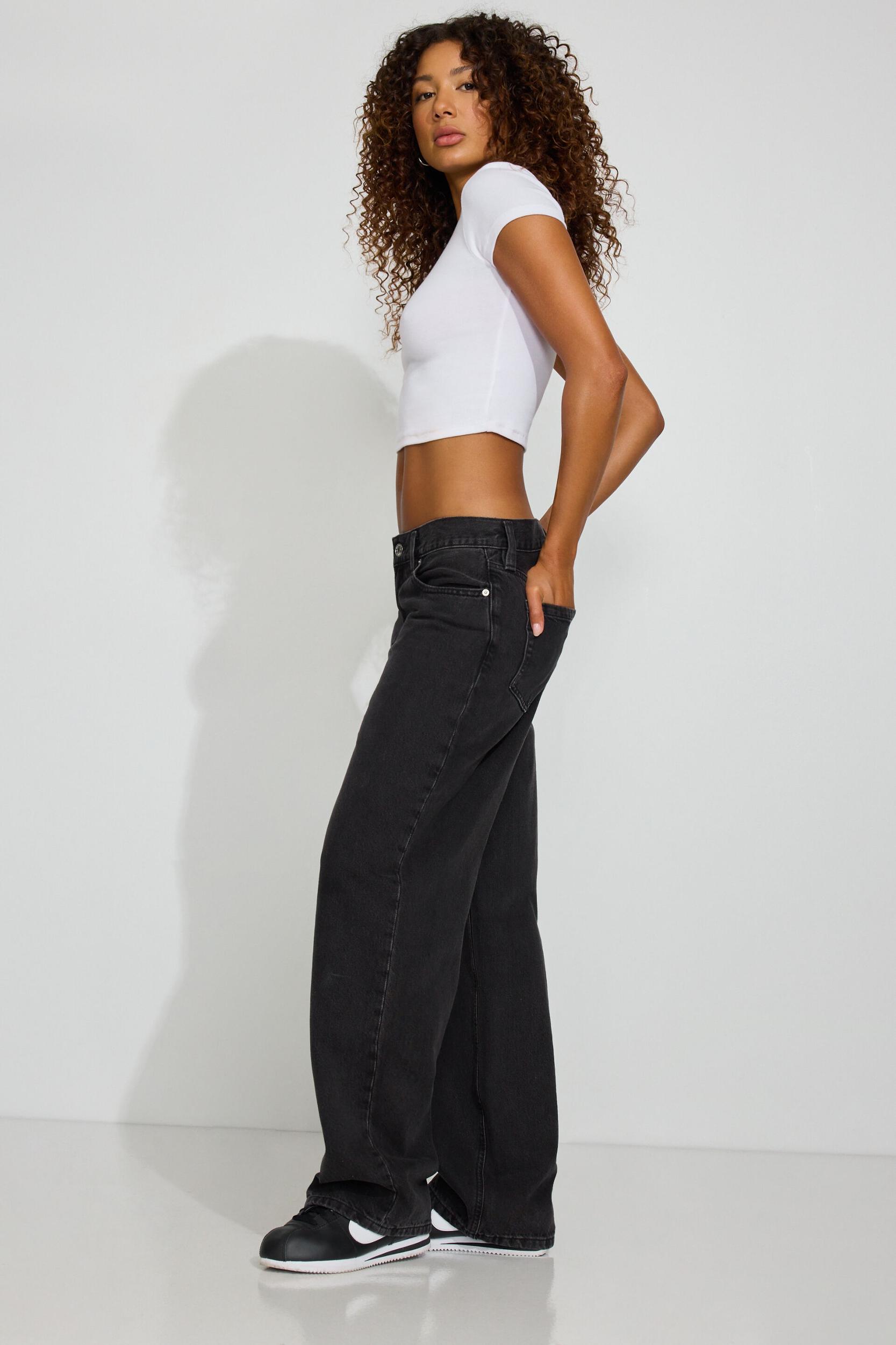 Low Rise Baggy Jeans Product Image