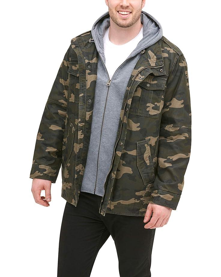 Two-Pocket Hoodie with Zip Out Jersey Bib/Hood and Sherpa Lining Product Image