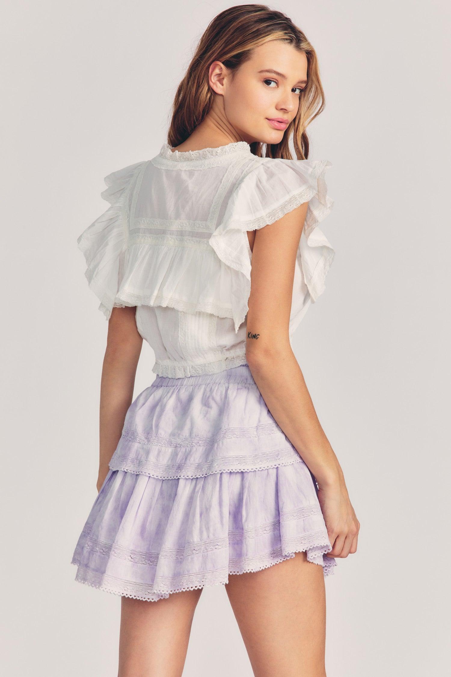 Ruffle Mini Heritage Skirt Product Image