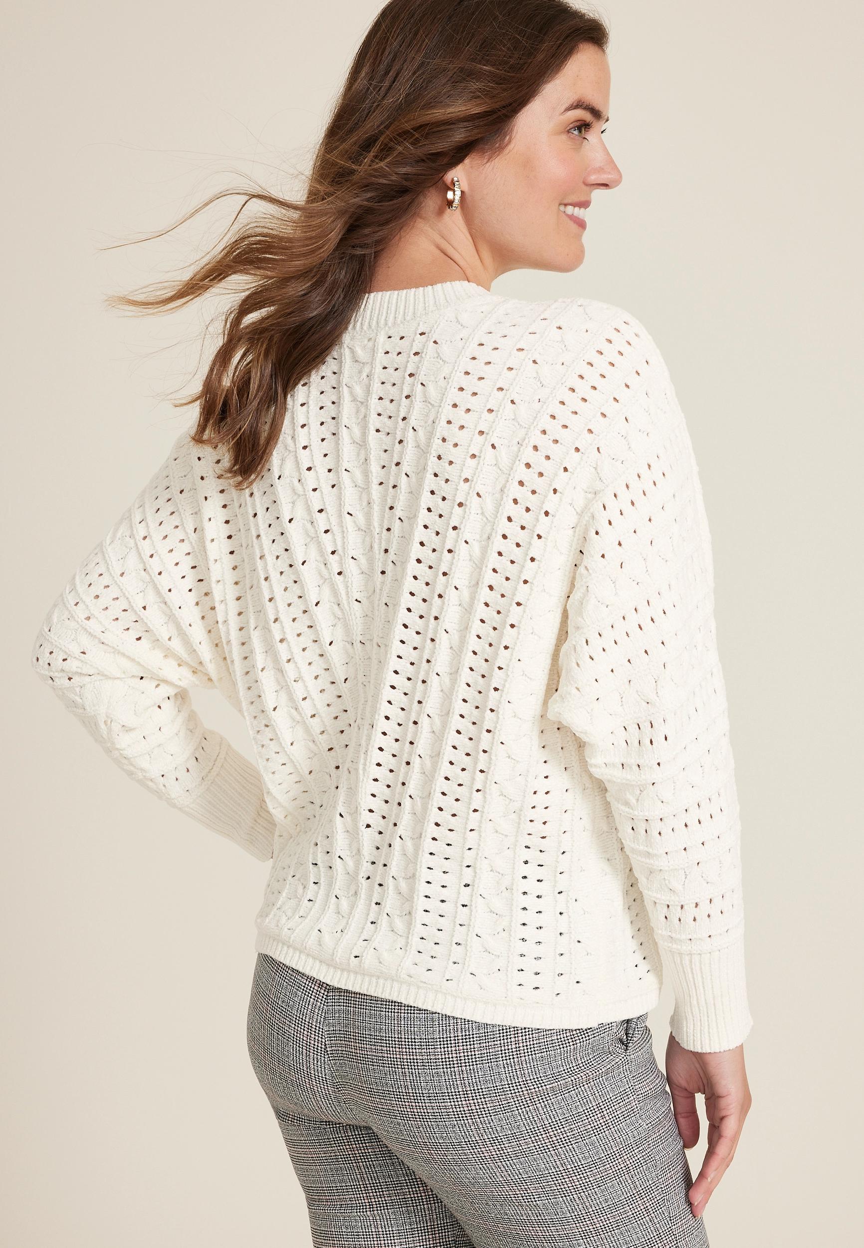 Chevron Dolman Sweater Product Image