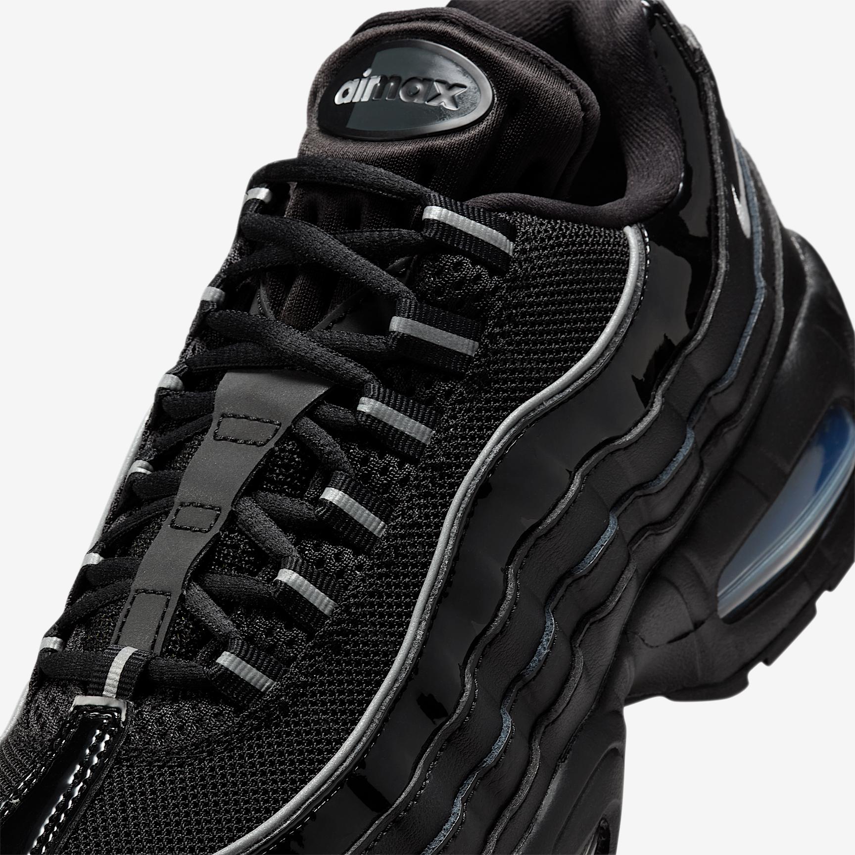 Nike Womens Air Max 95 Big Bubble Shoes with Reflective Accents | IB6397-001 Product Image