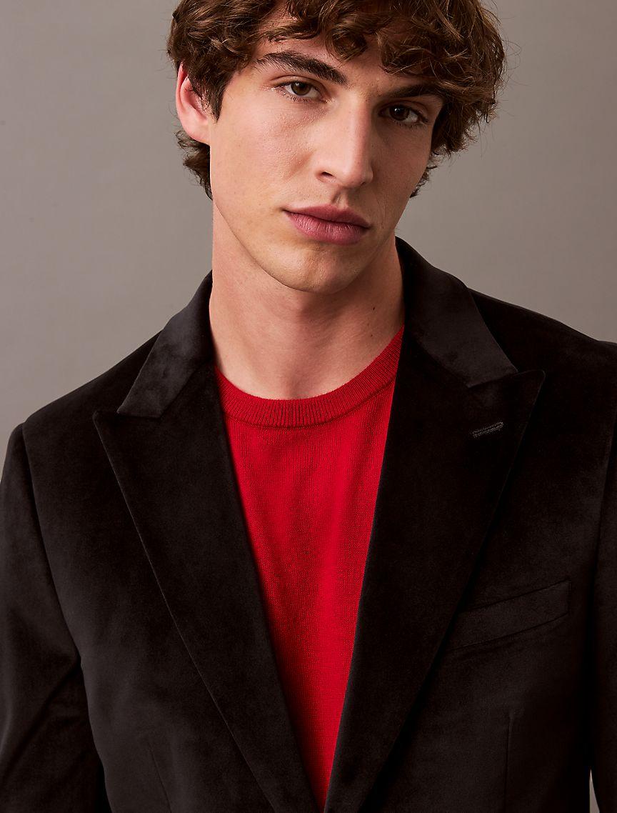 Velvet Slim Blazer Product Image