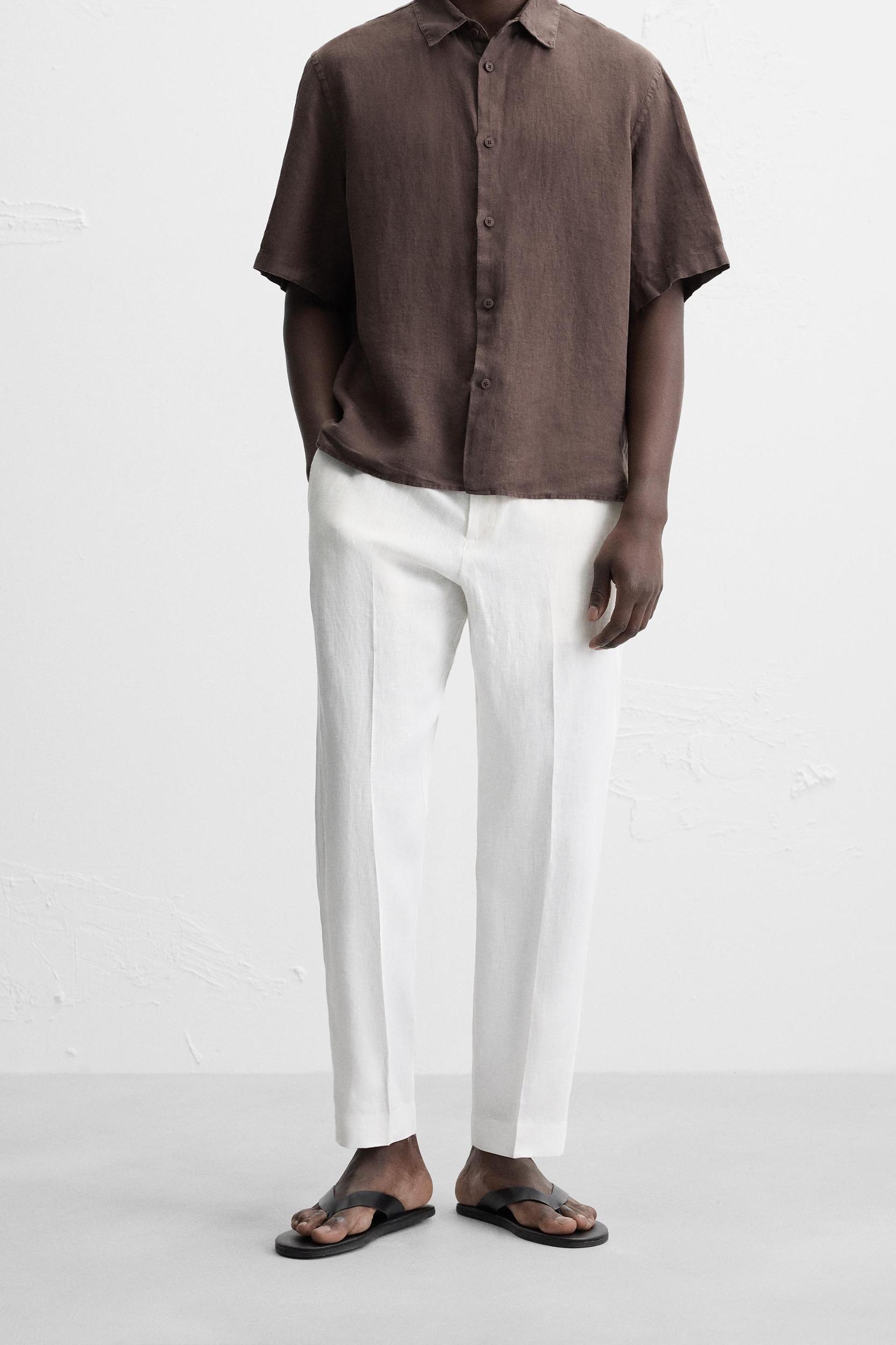 100% LINEN PANTS Product Image