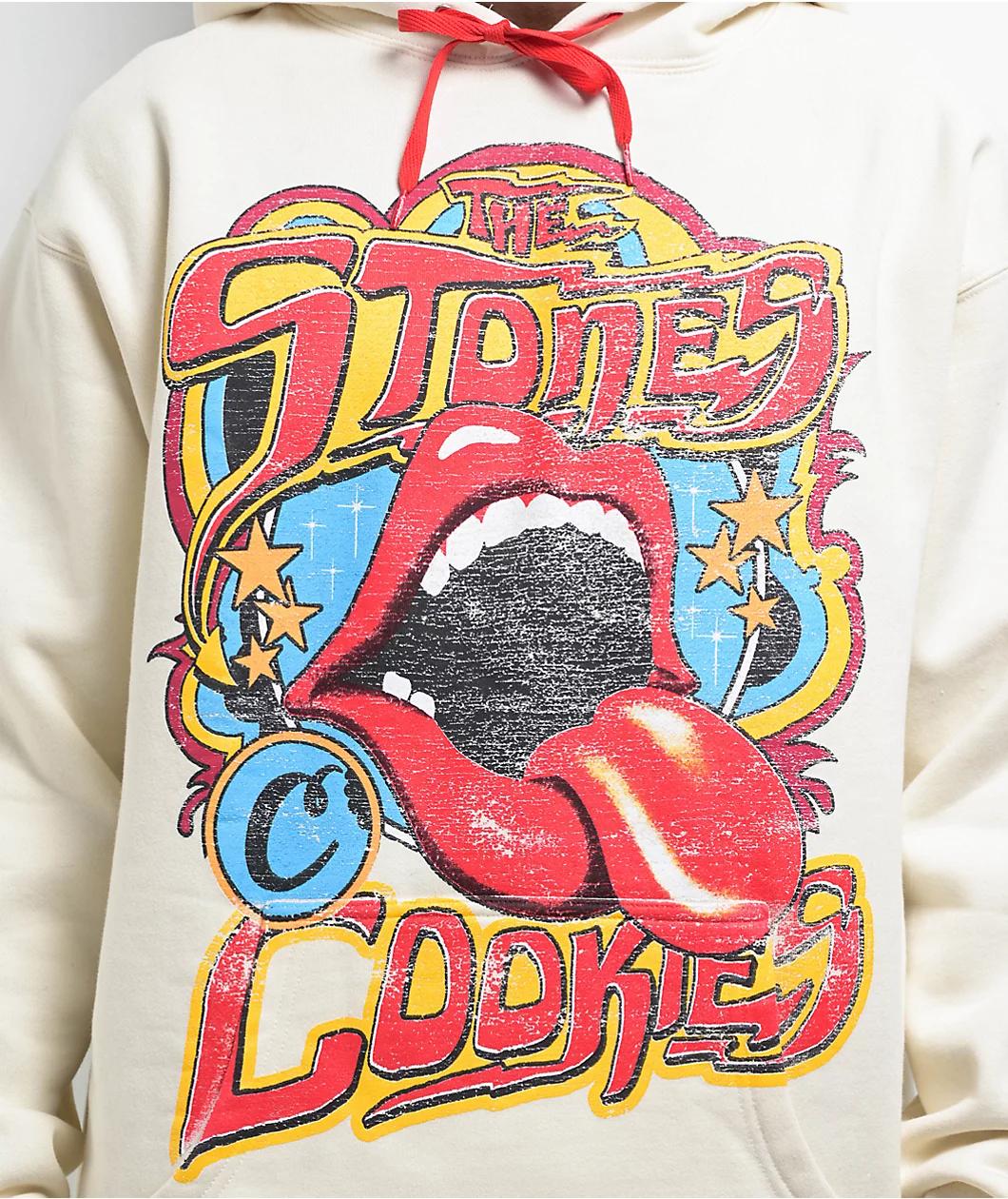 Cookies x The Rolling Stones The Stones Natural Hoodie Product Image