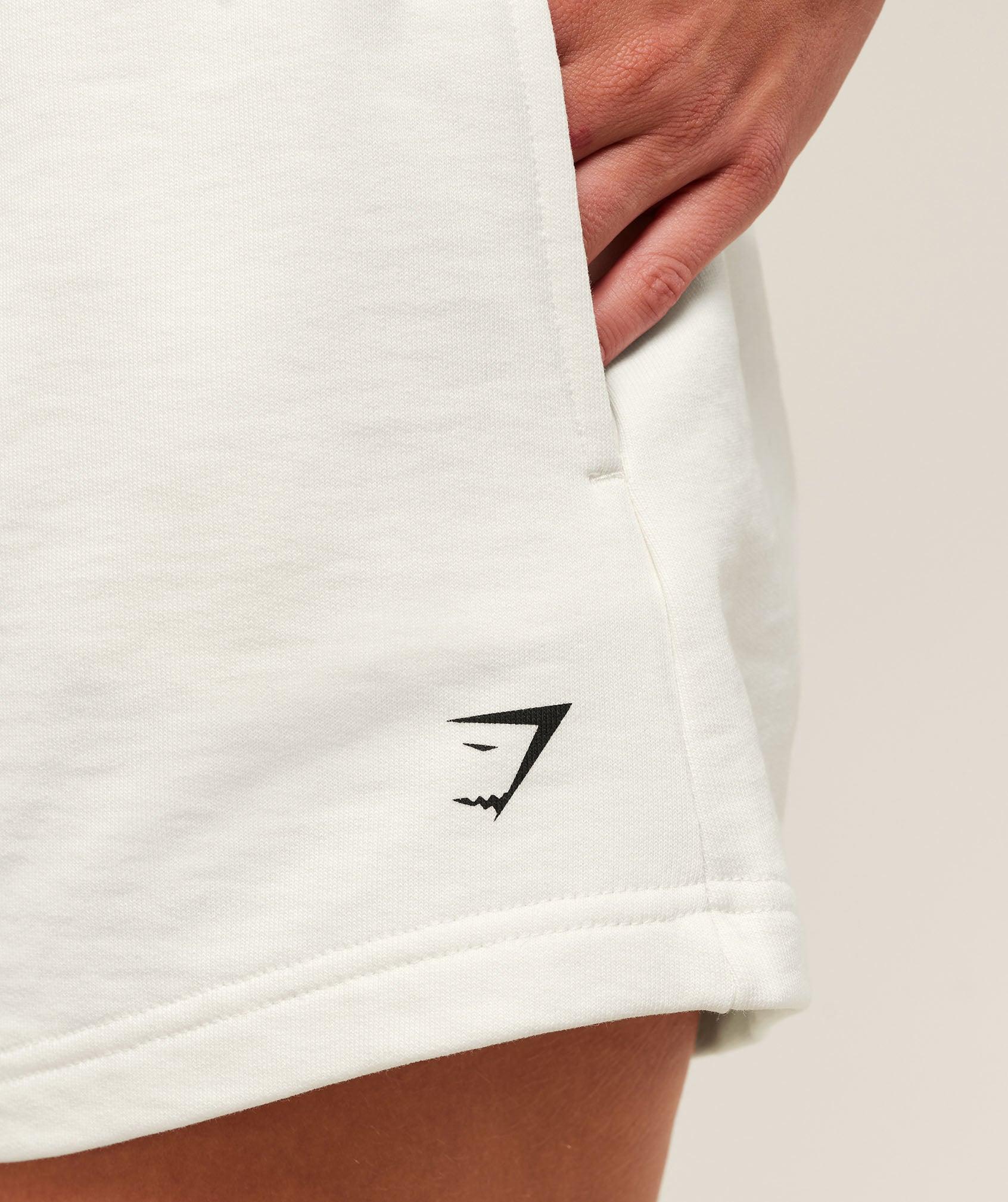 Gymshark Cherry Graphic Short - Soft White Female Product Image