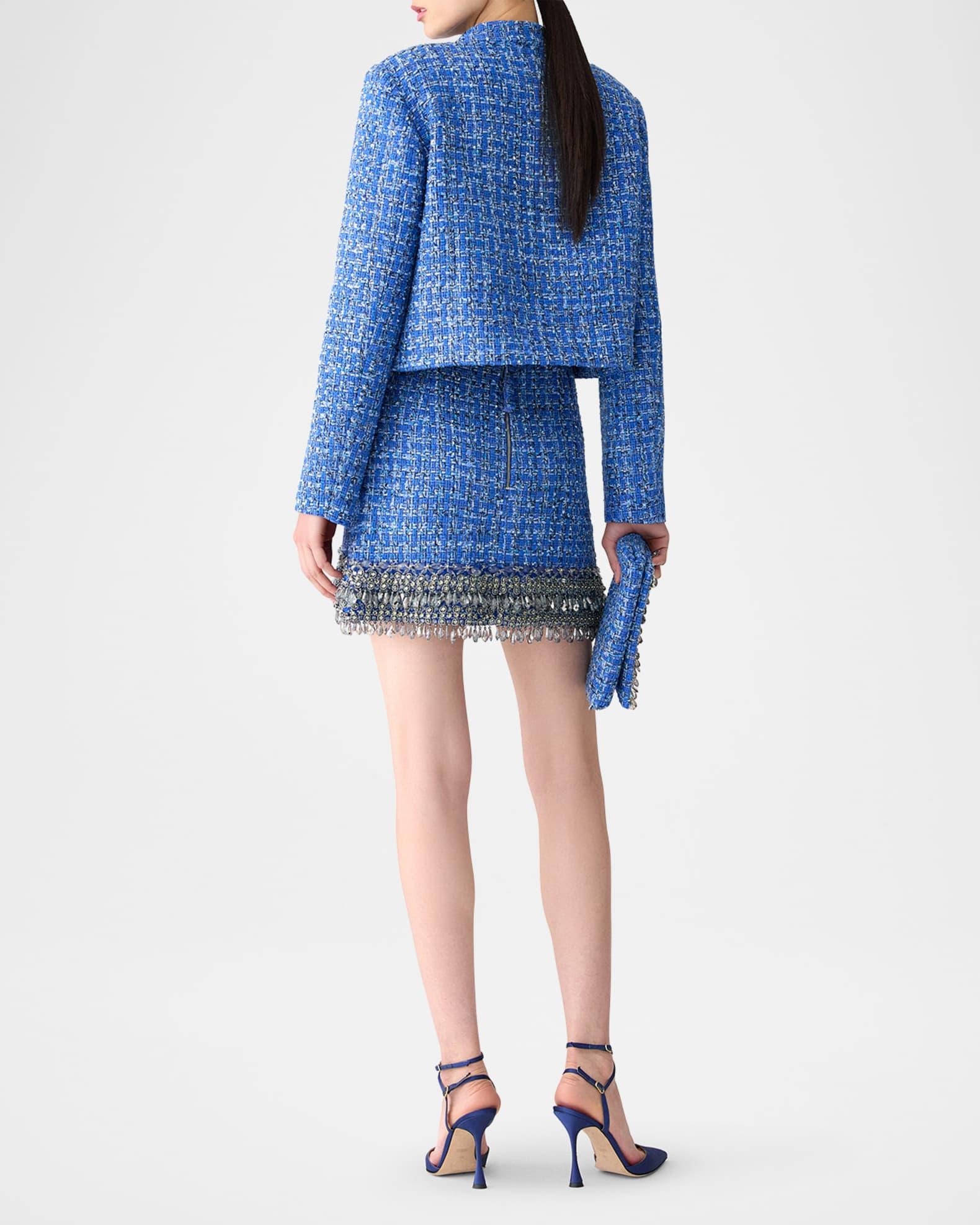 Embellished Tweed Mini Skirt Product Image