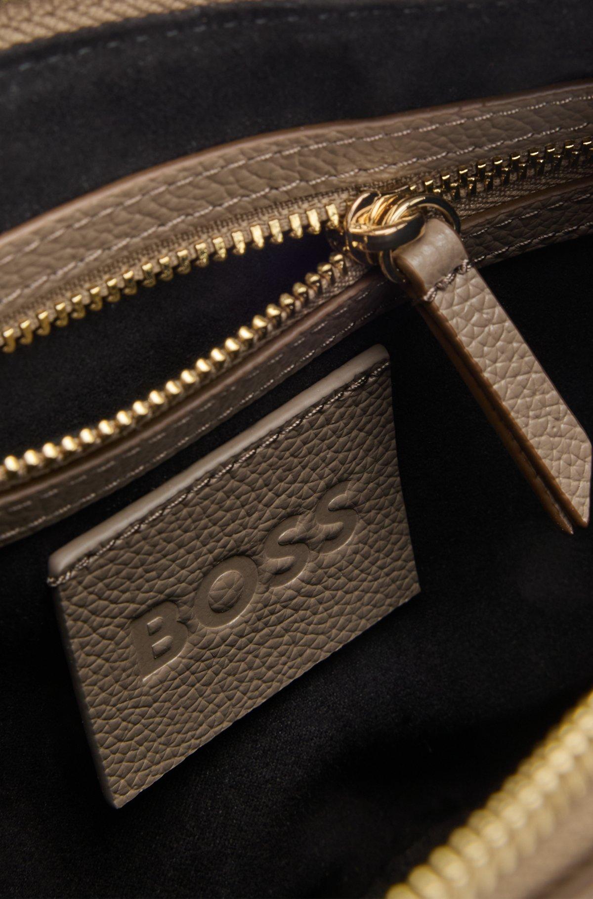 Leather crossbody bag with Double B monogram Product Image
