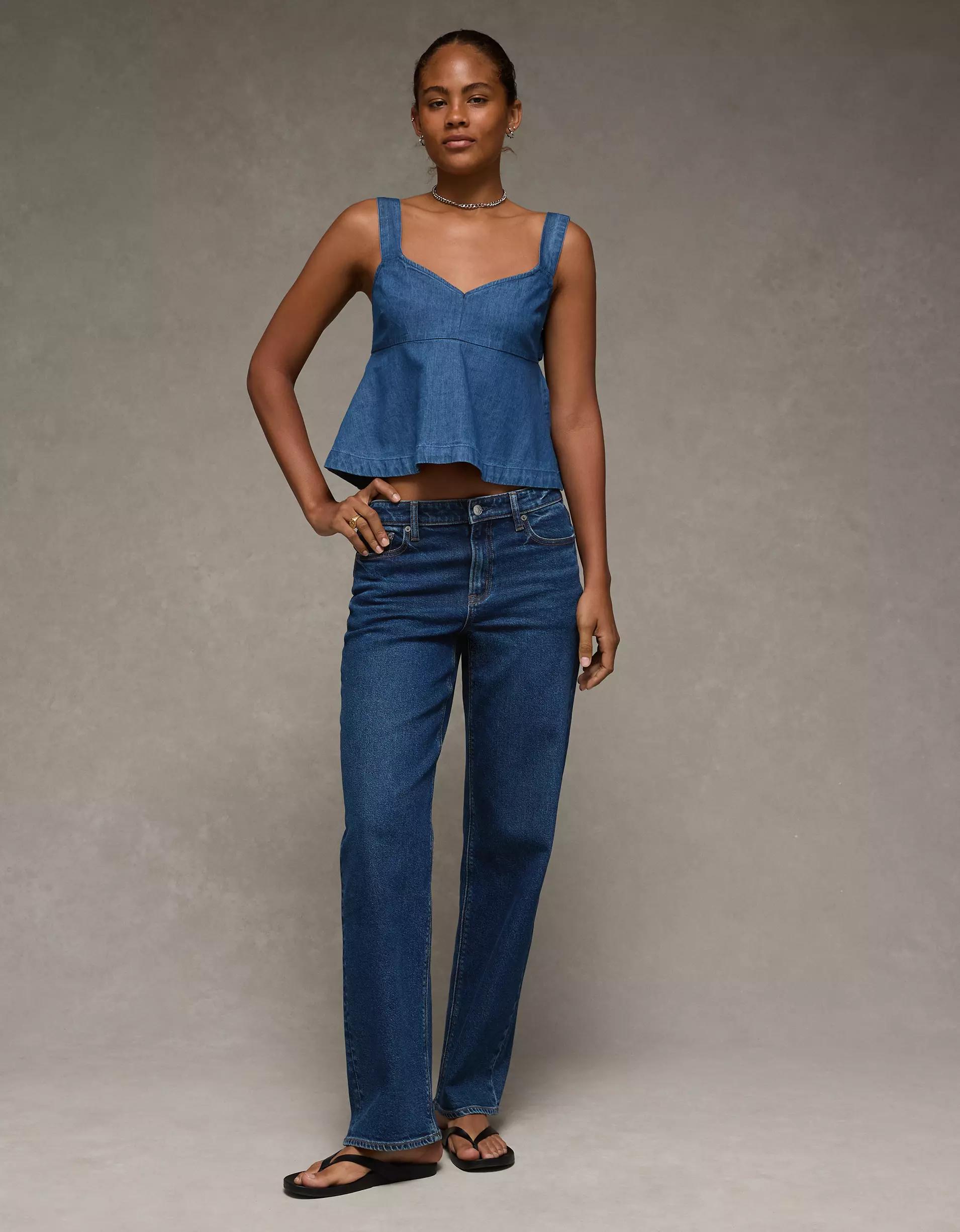 AE Bow-Detail Tank Top Product Image