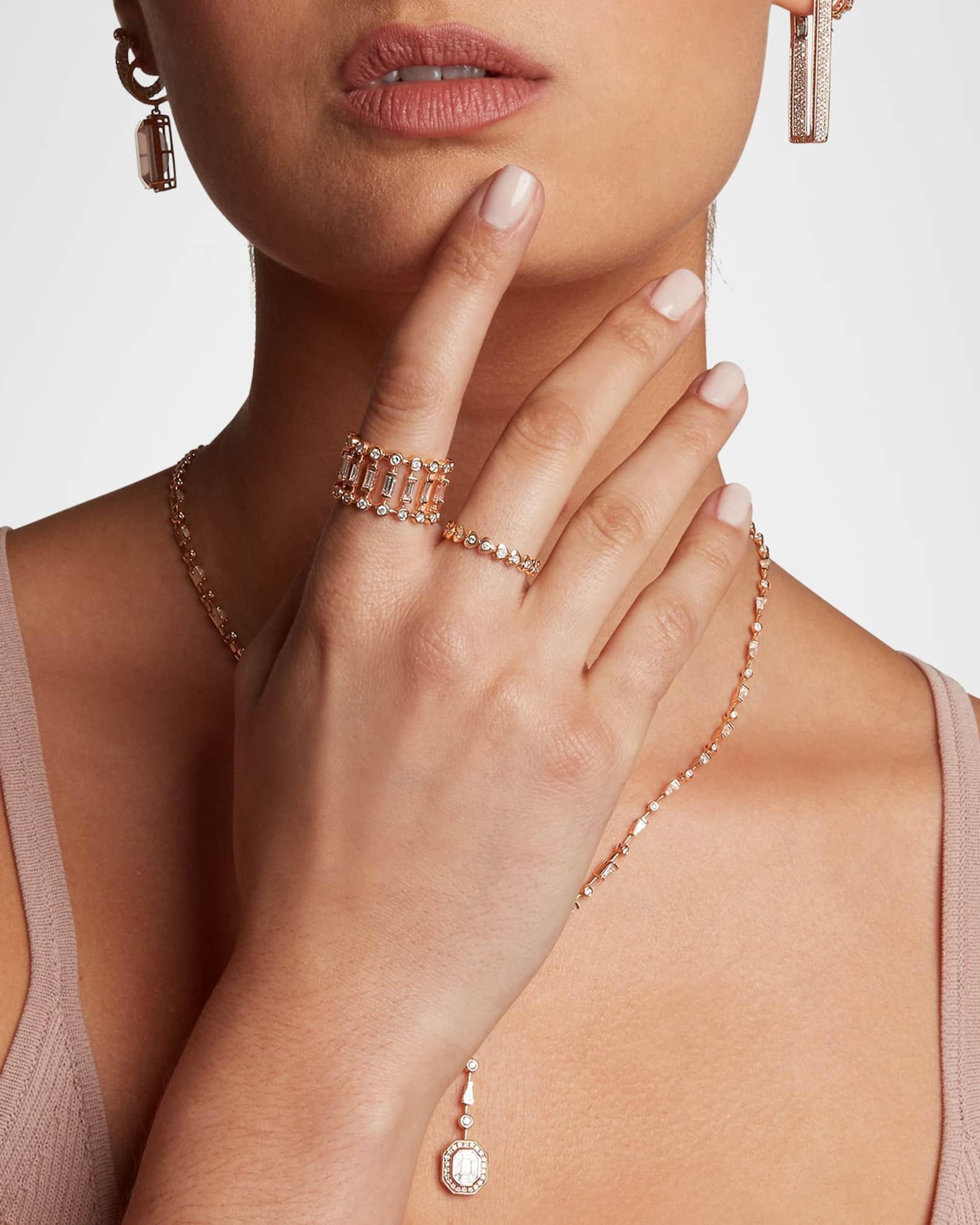 Diamond Heart Eternity Ring Product Image