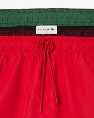 Mid Length Monochrome Swim Trunks Product Image