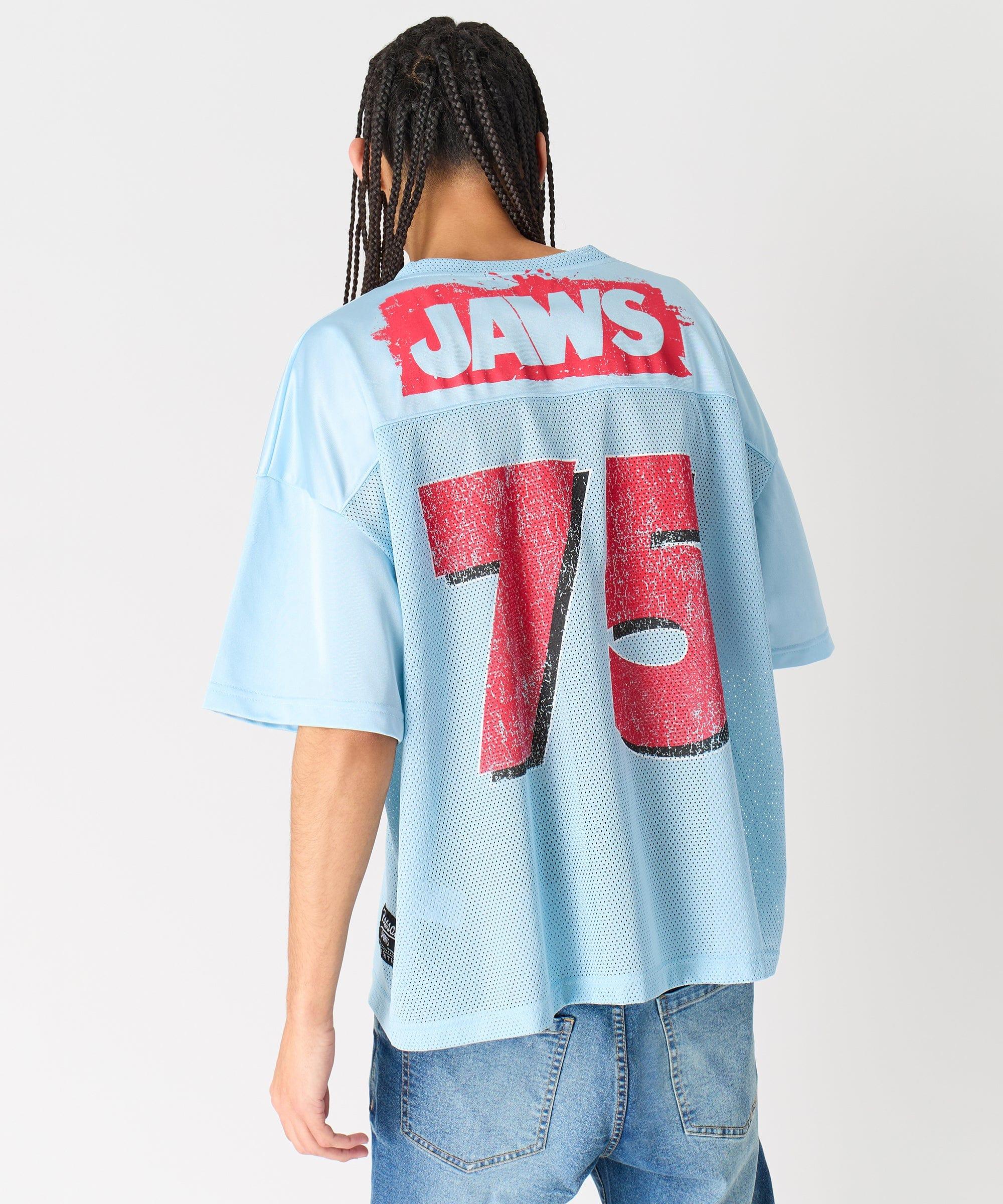Jaws Football Jersey - Light Blue Product Image