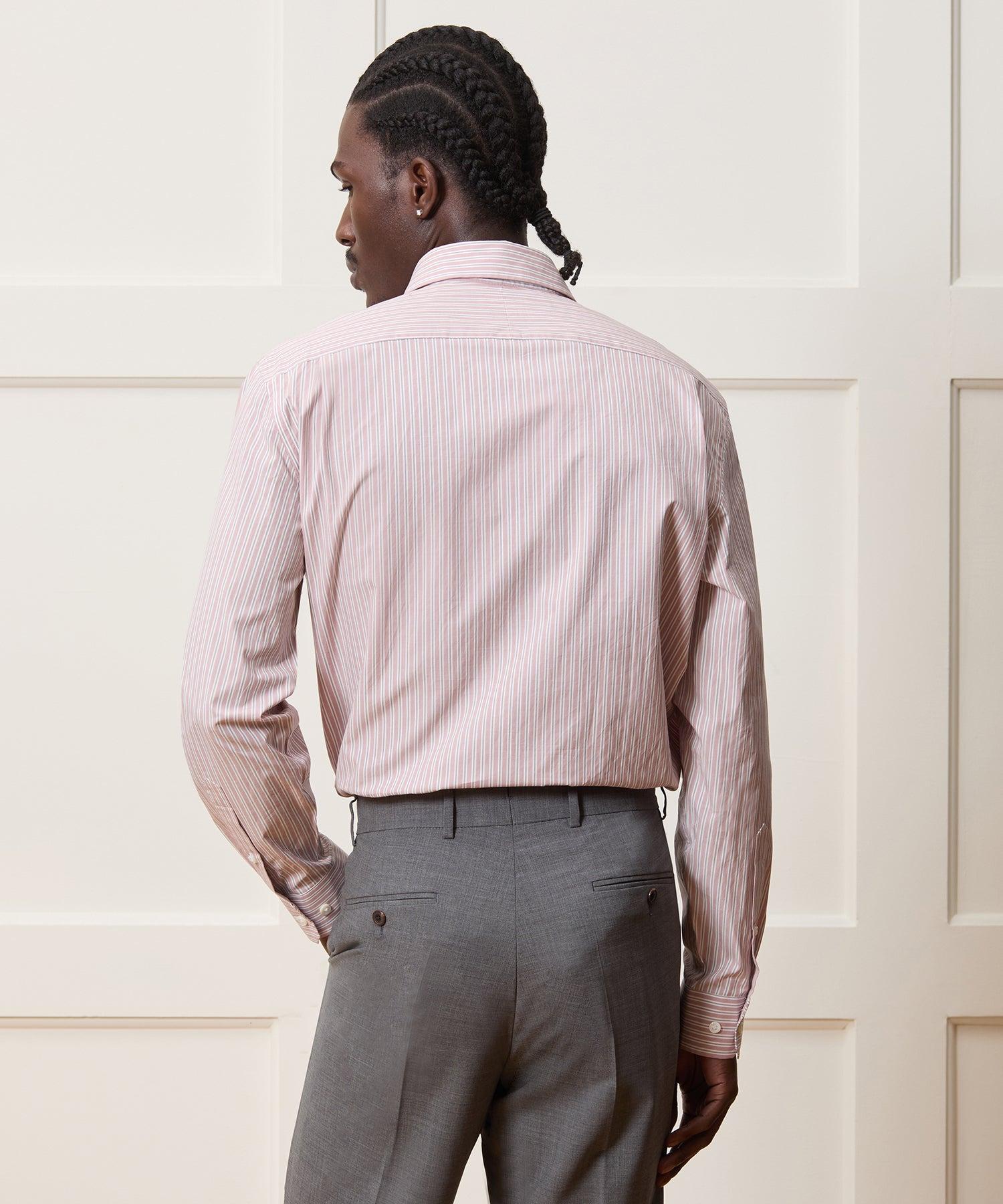 Poplin Long Point Collar Dress Shirt Product Image