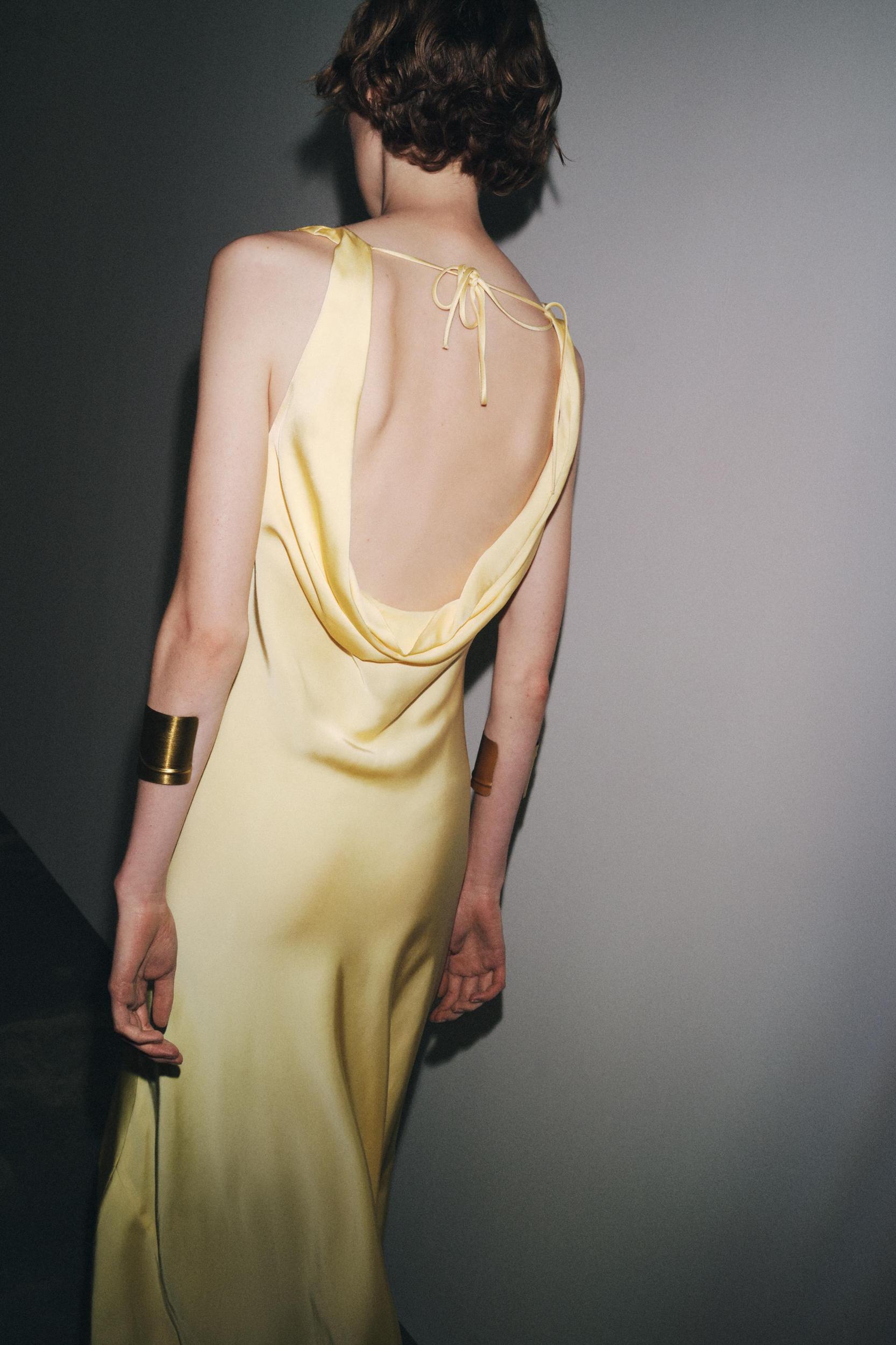 ZW COLLECTION SATIN LONG DRESS Product Image