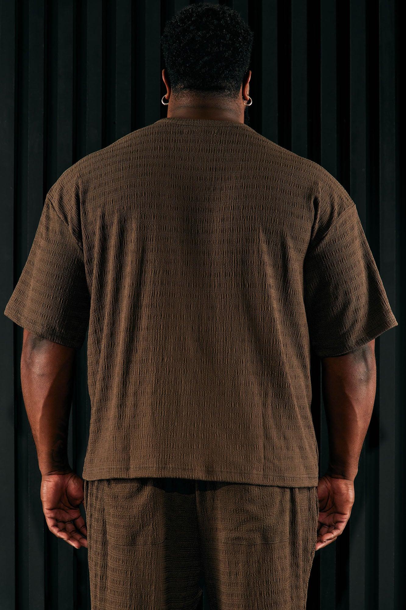 Boca Short Sleeve Tee - Brown Product Image