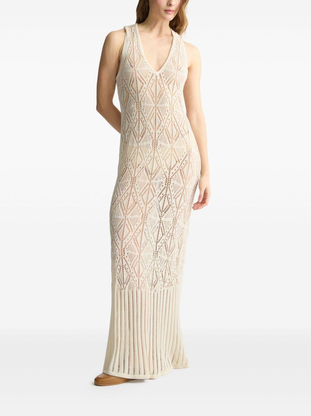 crochet-knit dress Product Image