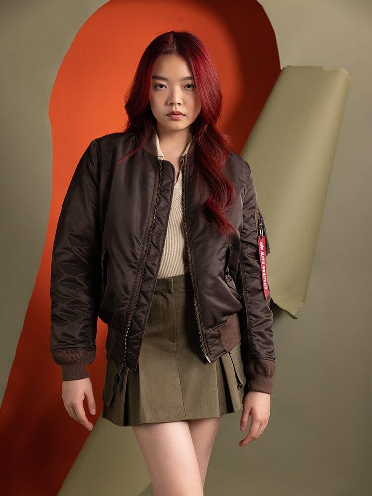 MA-1 BOMBER JACKET WOMENS - SAGE / S Product Image