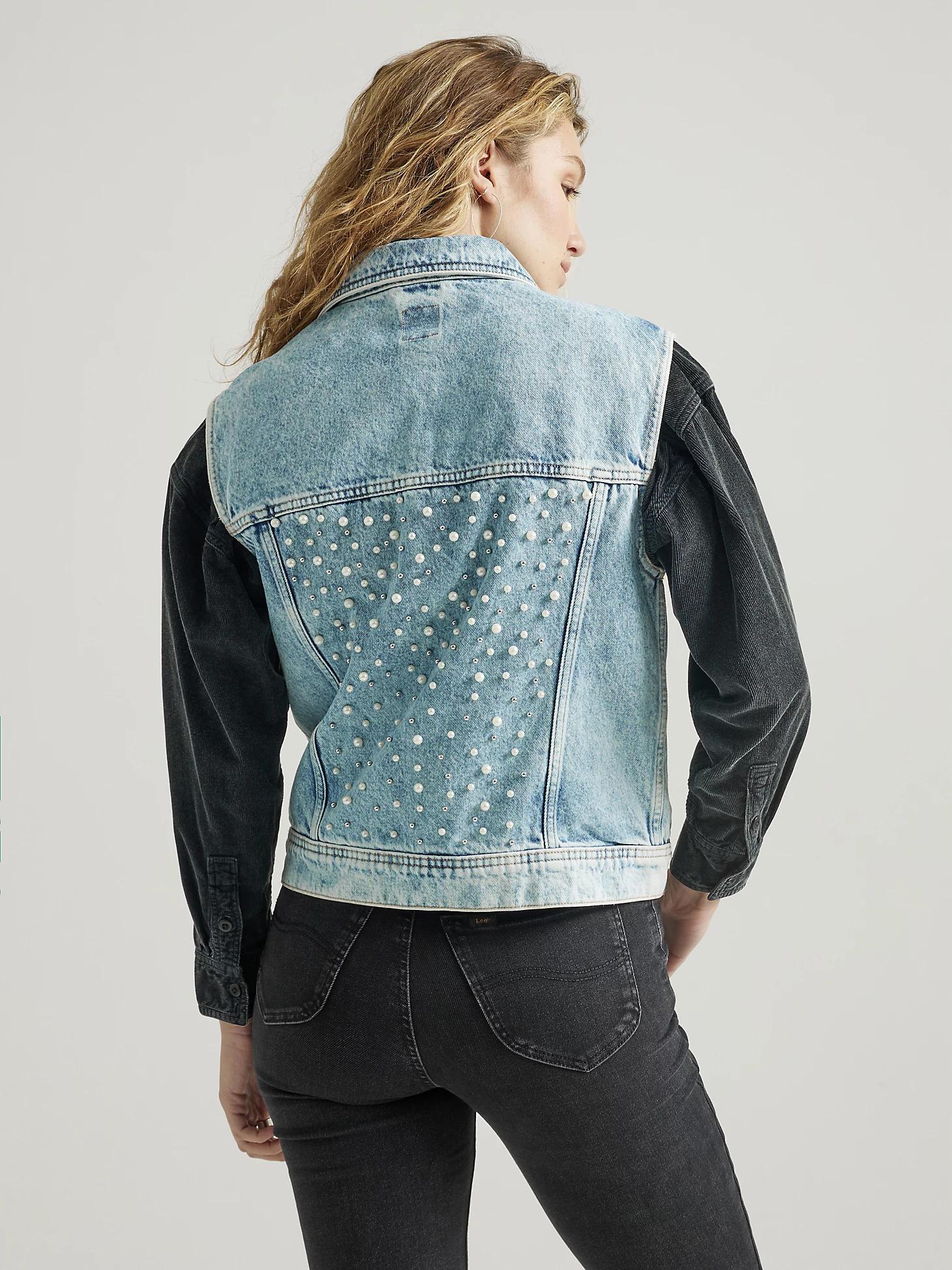 Women's Pearl Denim Vest | Women's Jackets & Outerwear | Lee® Product Image